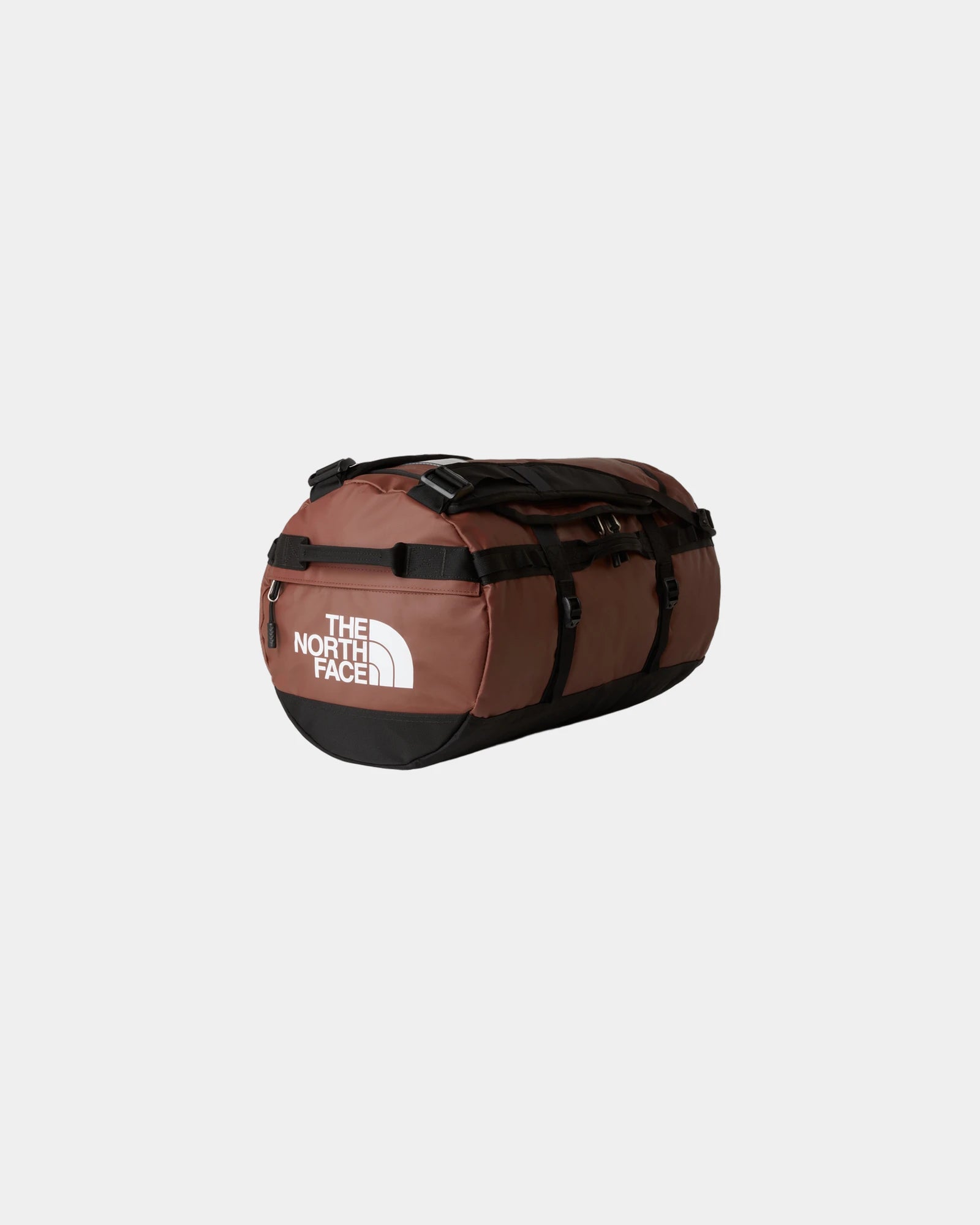 Sac duffel polyester recyclé The North Face 50L à personnaliser - Ember Soil-Tnf Black
