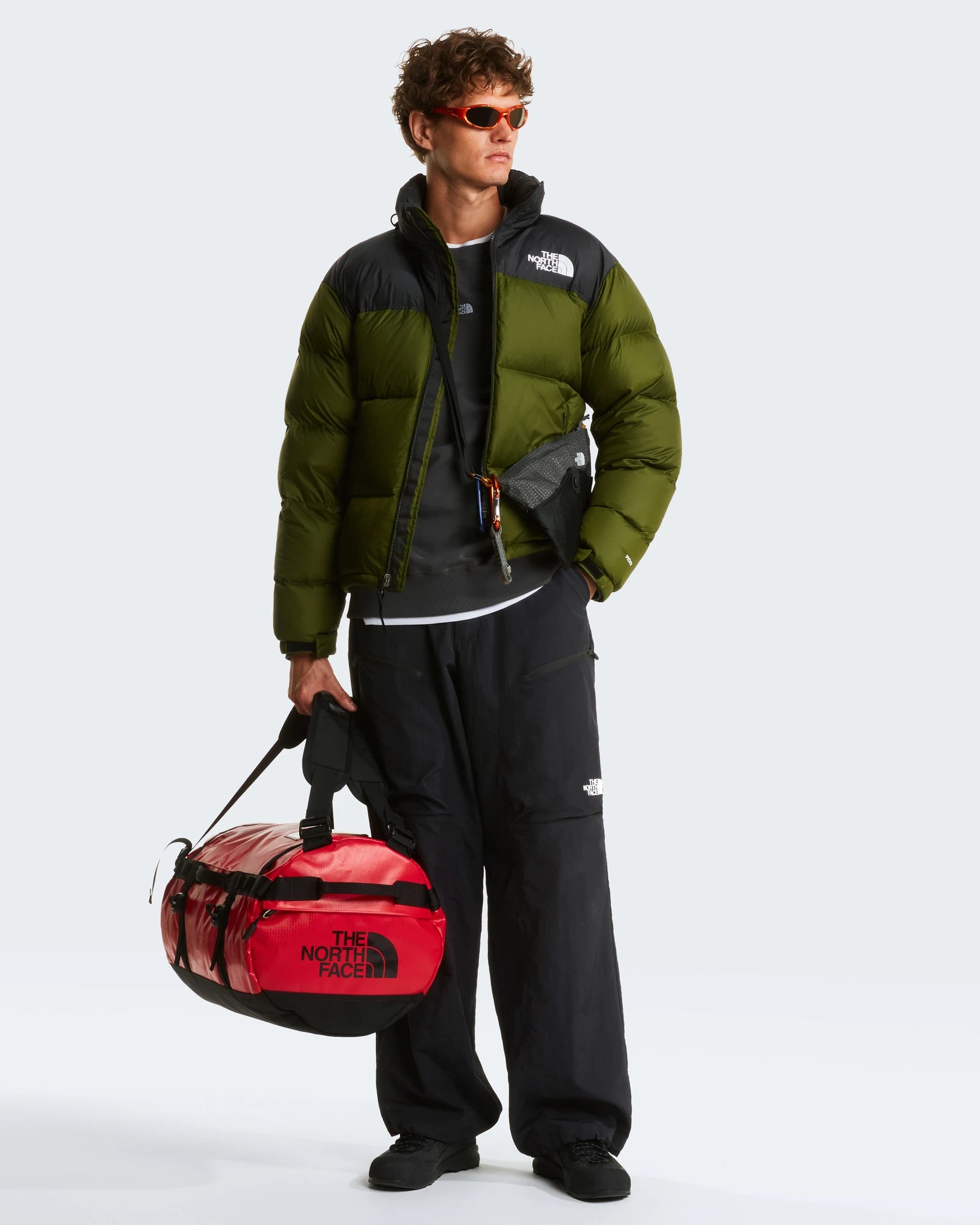 Sac duffel polyester recyclé The North Face 50L à personnaliser - 27