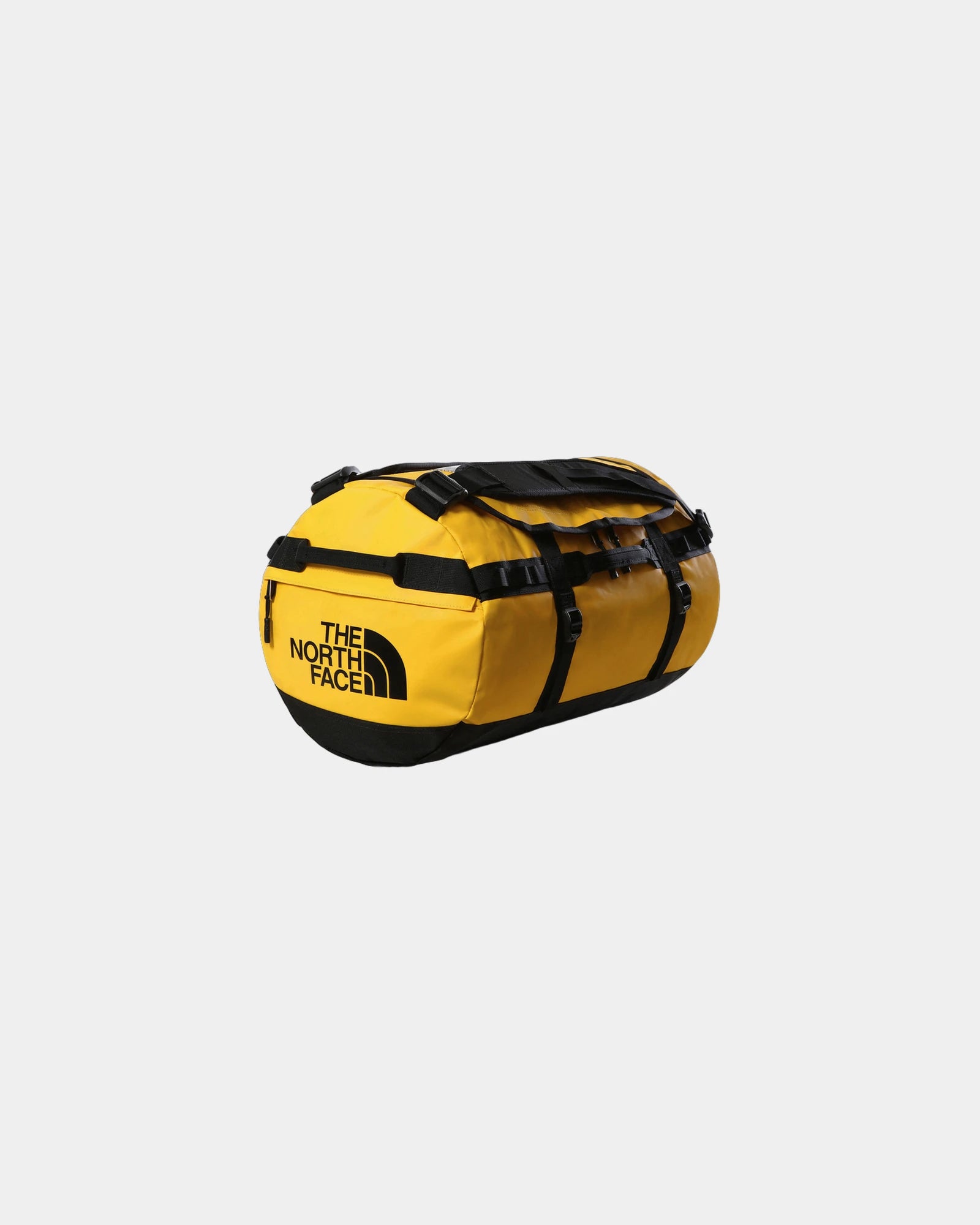Sac duffel polyester recyclé The North Face 50L à personnaliser - Summit Gold-Tnf Black-Npf