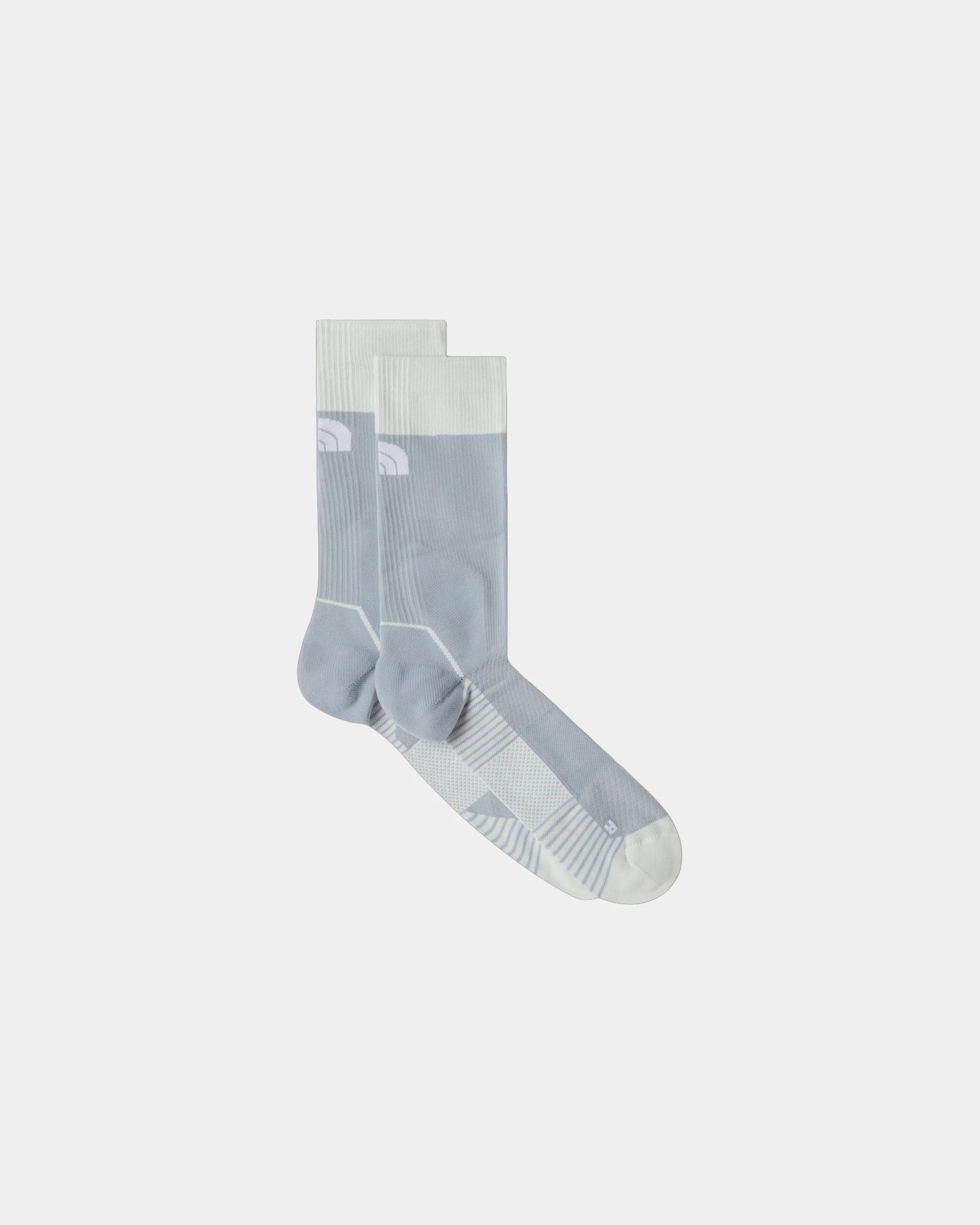 Chaussettes mi-mollets The North Face Trail Run à personnaliser - Frost Grey-Pearl Stone