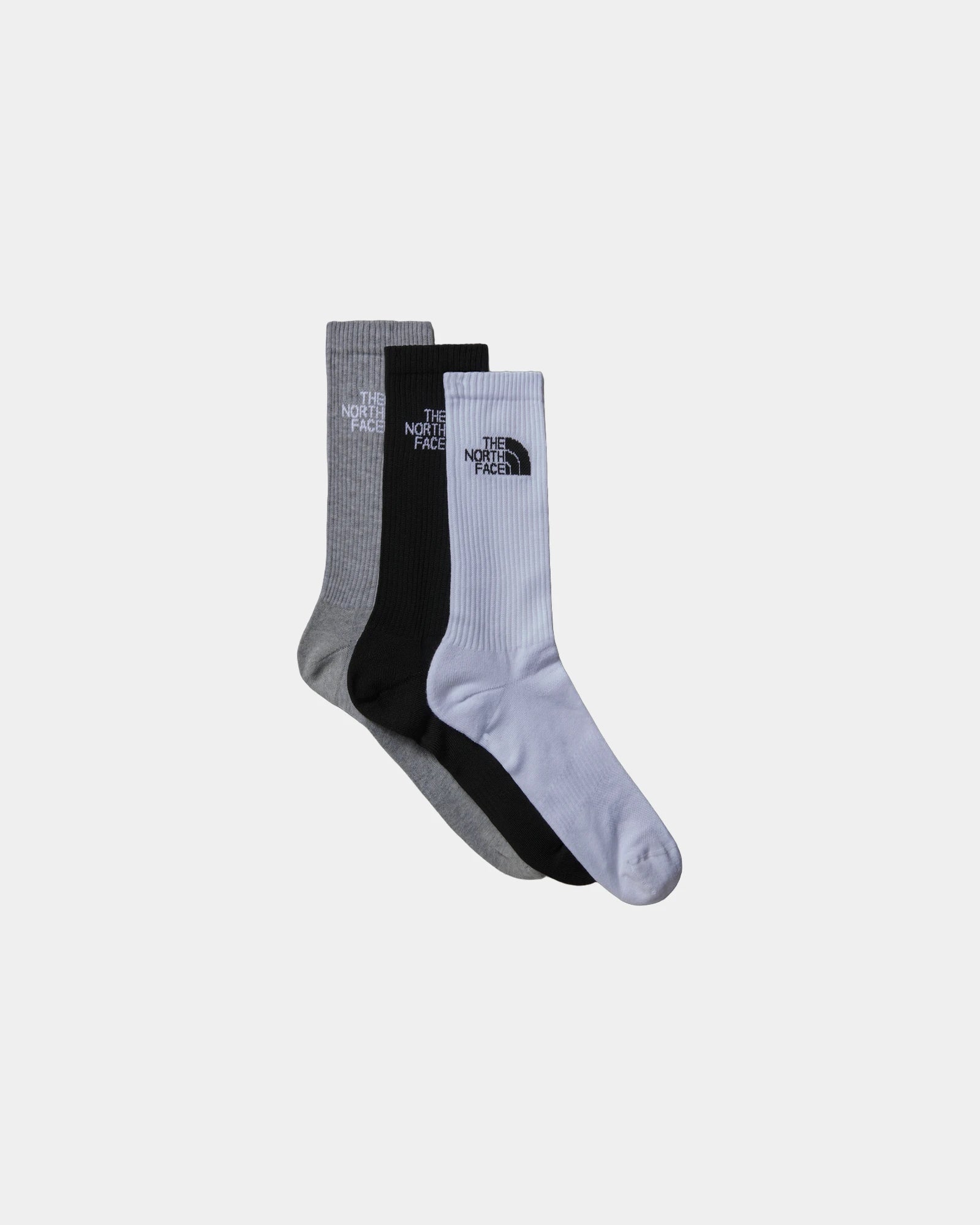 Chaussettes mi-mollets amorti The North Face à personnaliser - Black Assorted
