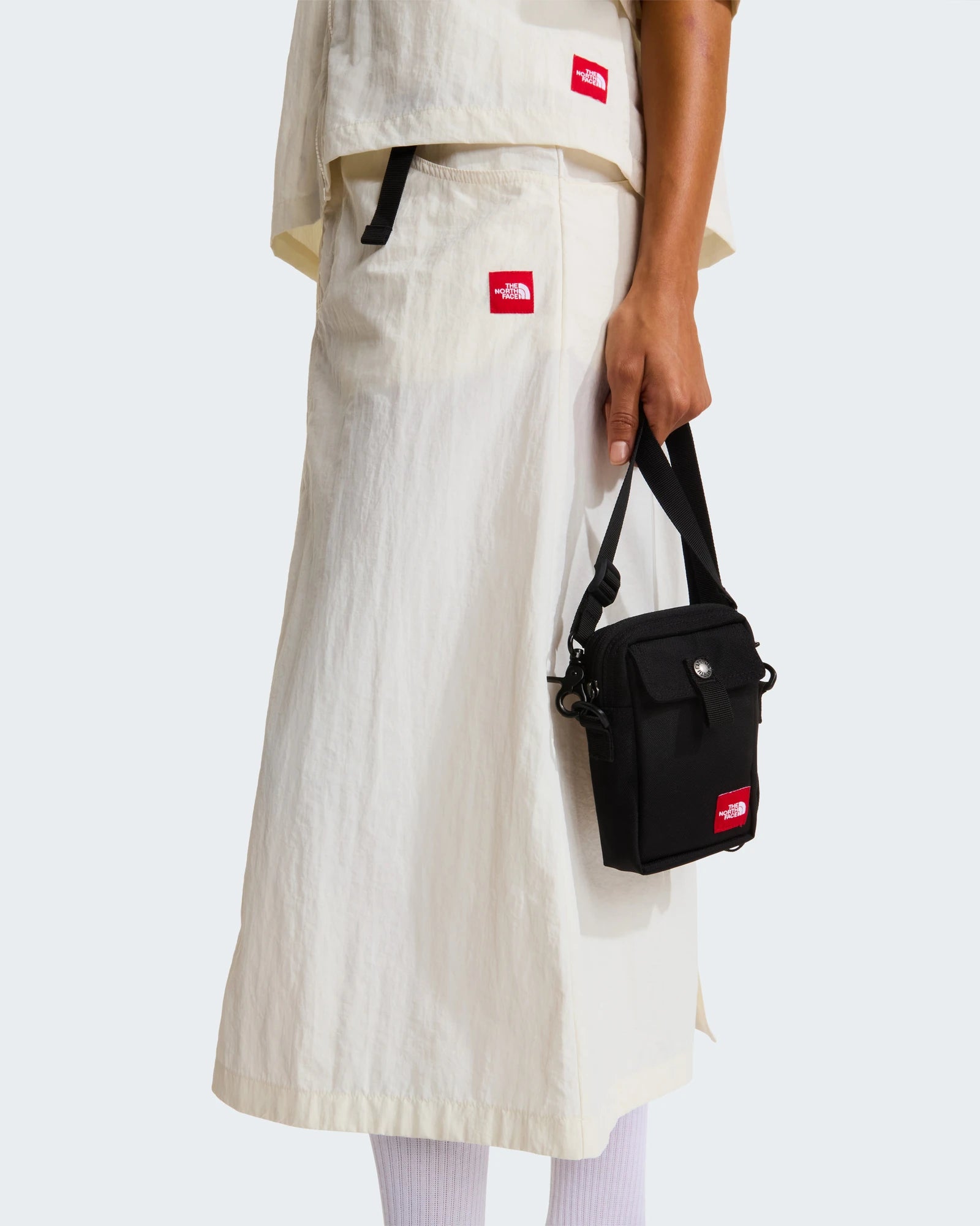 Sac bandoulière nylon recyclé The North Face Red Box à personnaliser - 18