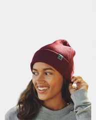 Bonnet en maille tricotée à personnaliser