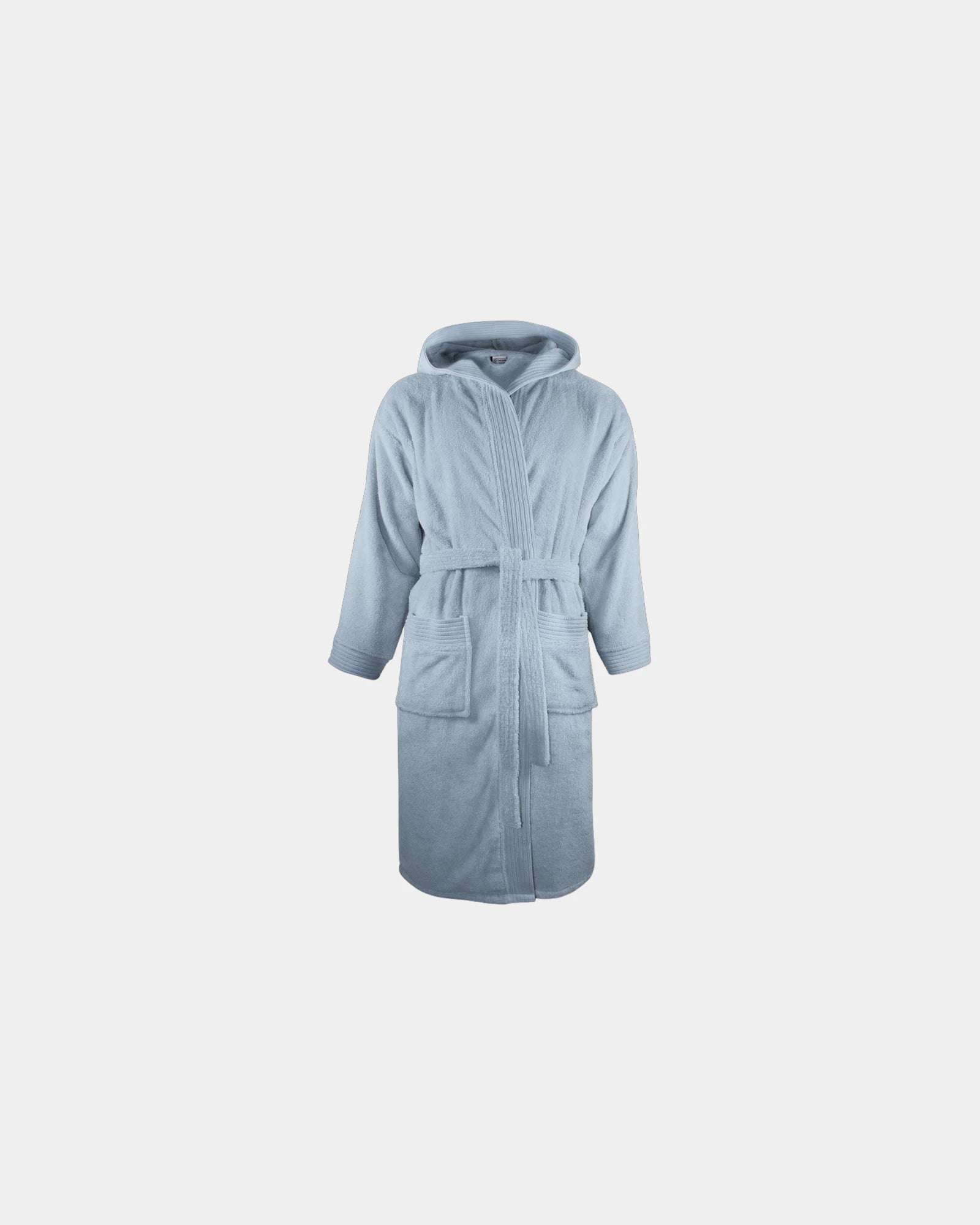 Peignoir capuche éponge coton 420g/m² à personnaliser - Light Blue