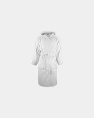 Peignoir capuche éponge coton 420g/m² à personnaliser - White