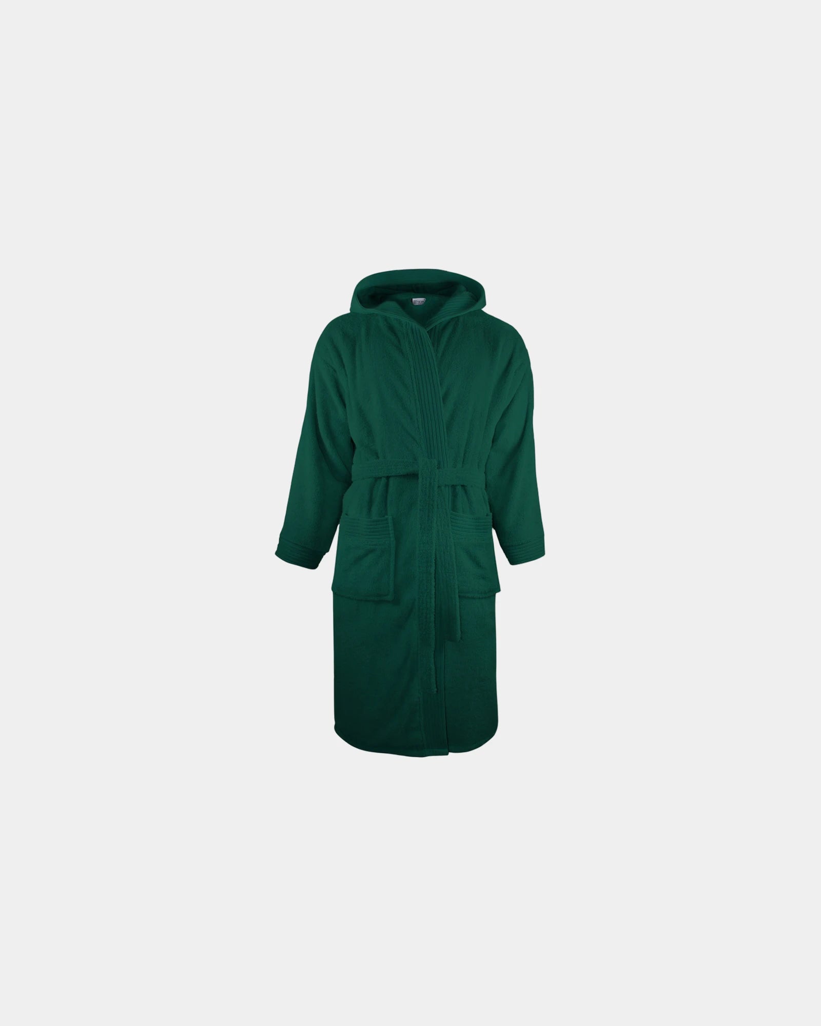 Peignoir capuche éponge coton 420g/m² à personnaliser - Dark Green