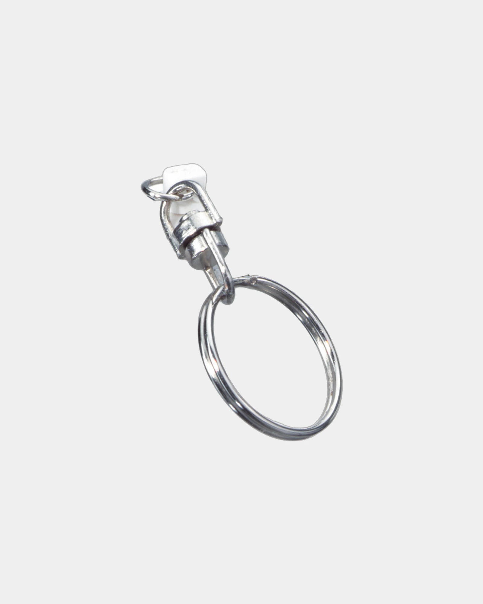 Mini règle pliable porte-clés à personnaliser - Blanc