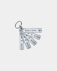 Mini règle pliable porte-clés à personnaliser - 1