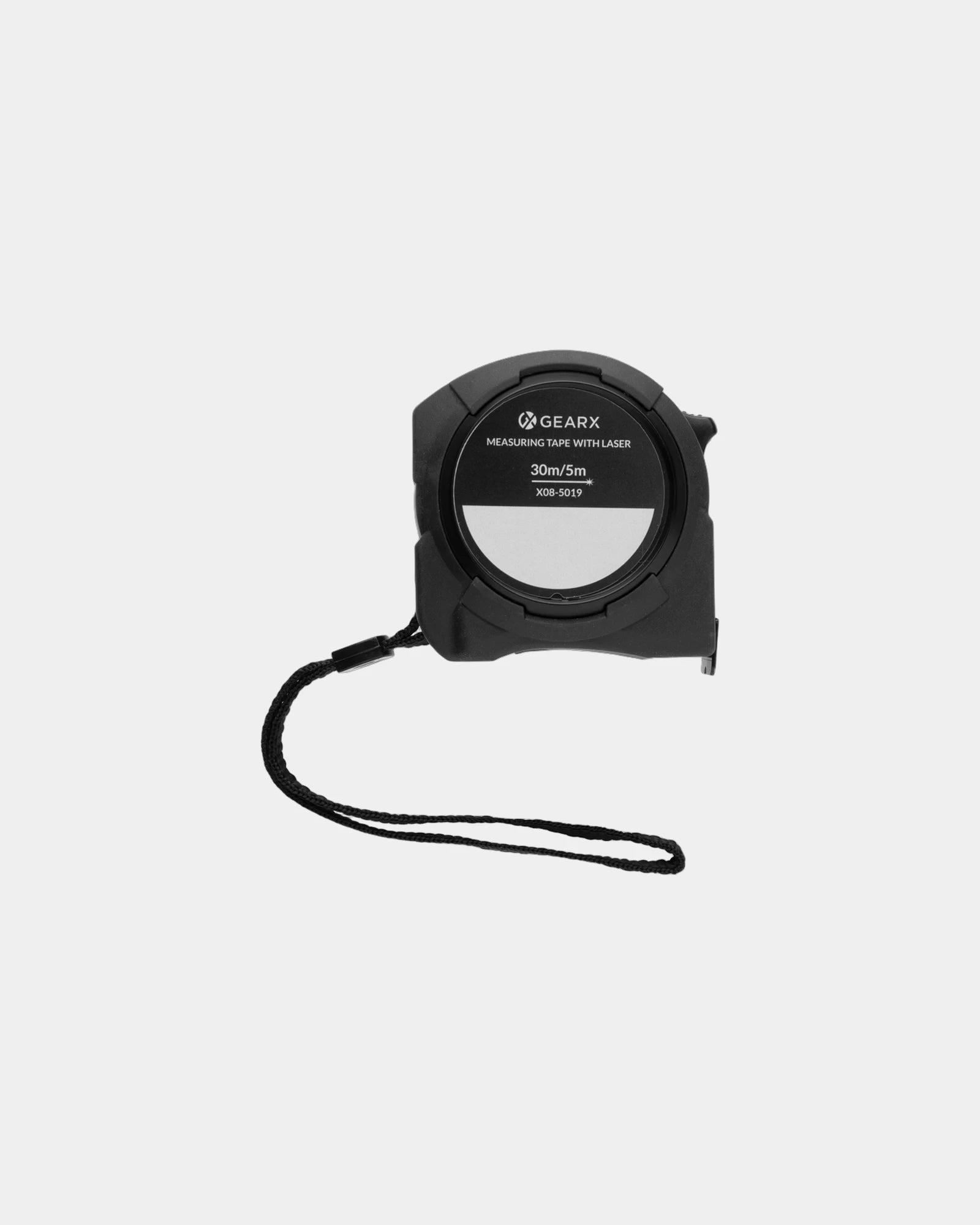 Mètre ruban 5M avec laser 30M à personnaliser - Noir