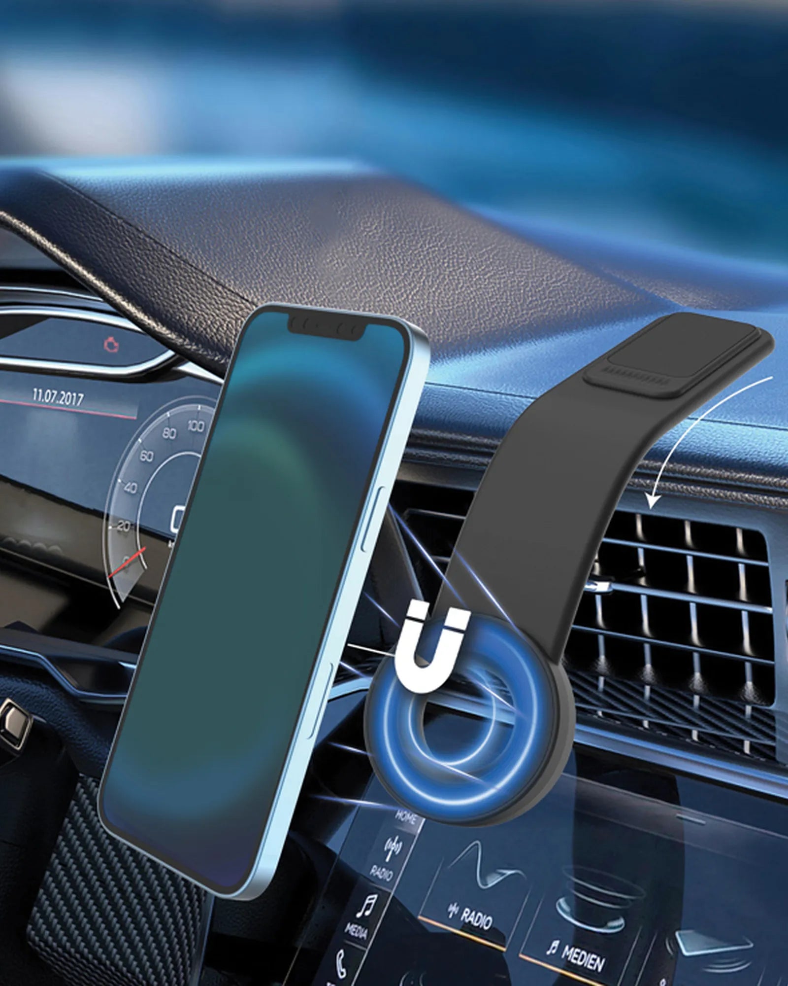 Support magnétique pour voiture à personnaliser - 7