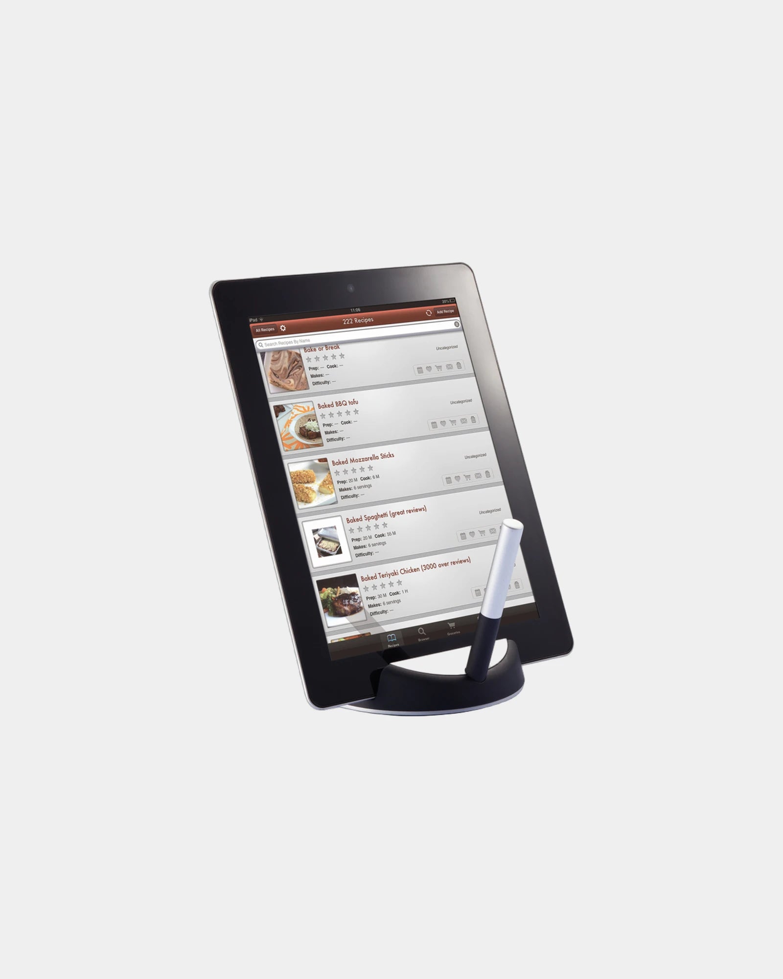 Support à tablette inox Chef à personnaliser - 2
