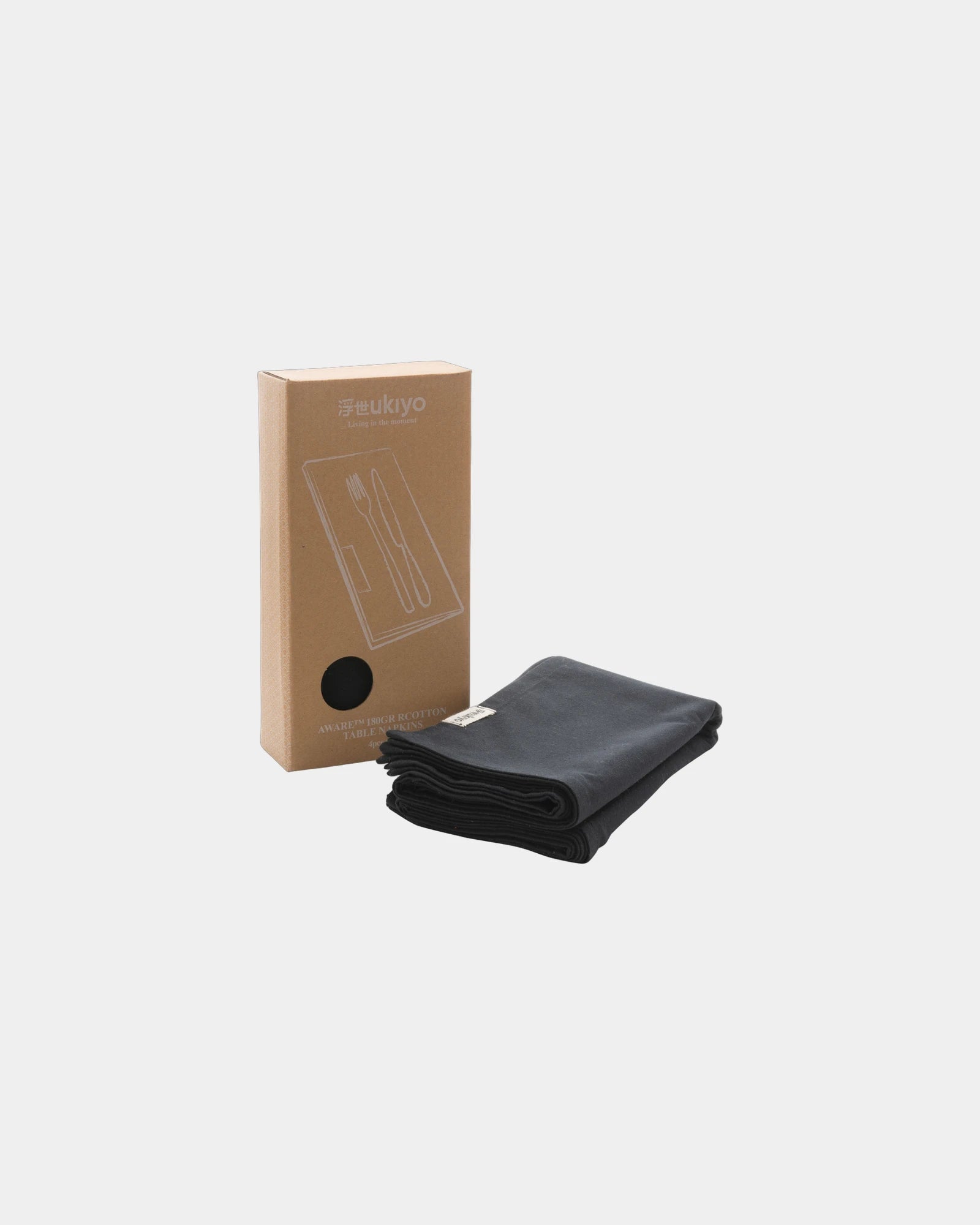 Conjunto guardanapos algodão Ukiyo para personalizar - 3