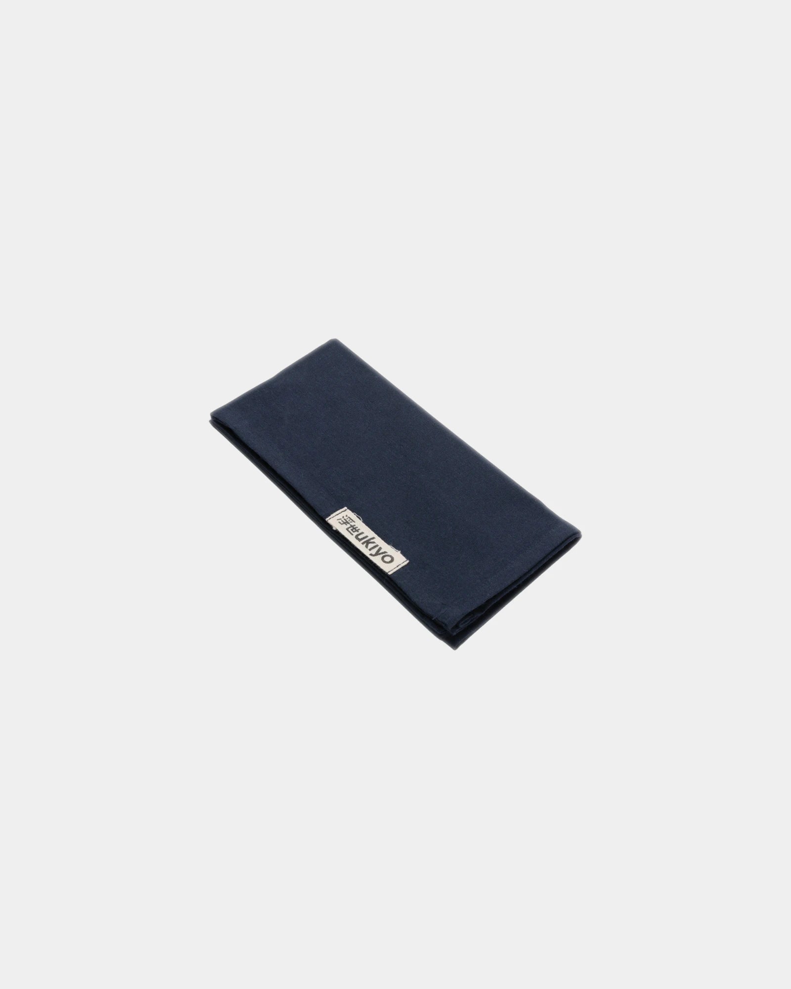 Conjunto guardanapos algodão Ukiyo para personalizar - Azul Marinho