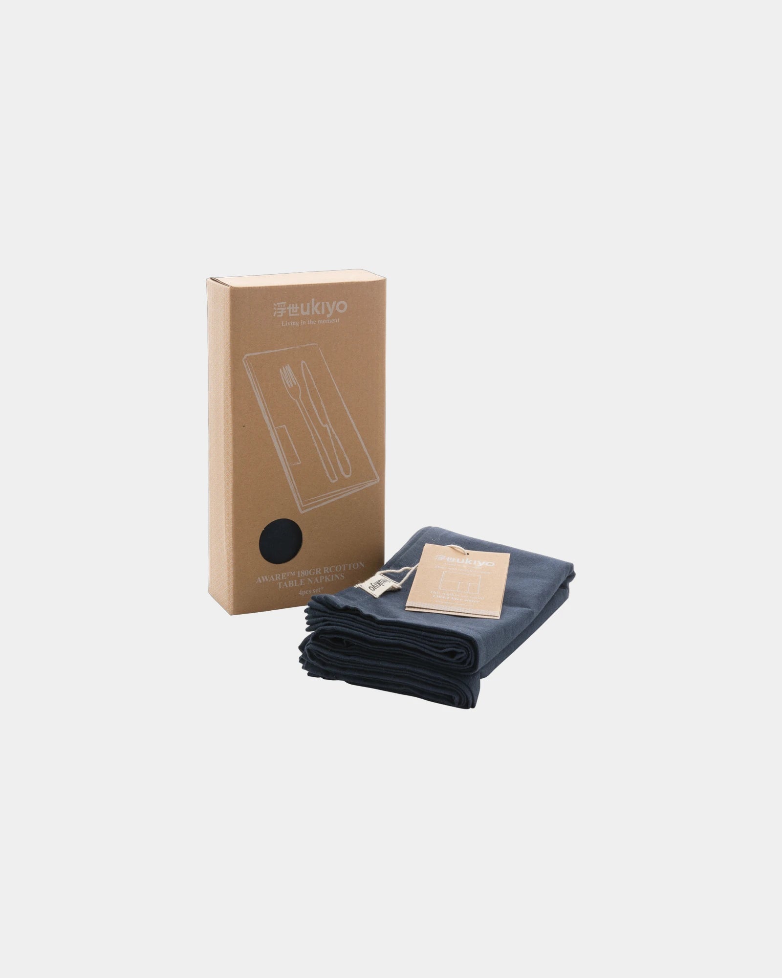 Conjunto guardanapos algodão Ukiyo para personalizar - 11