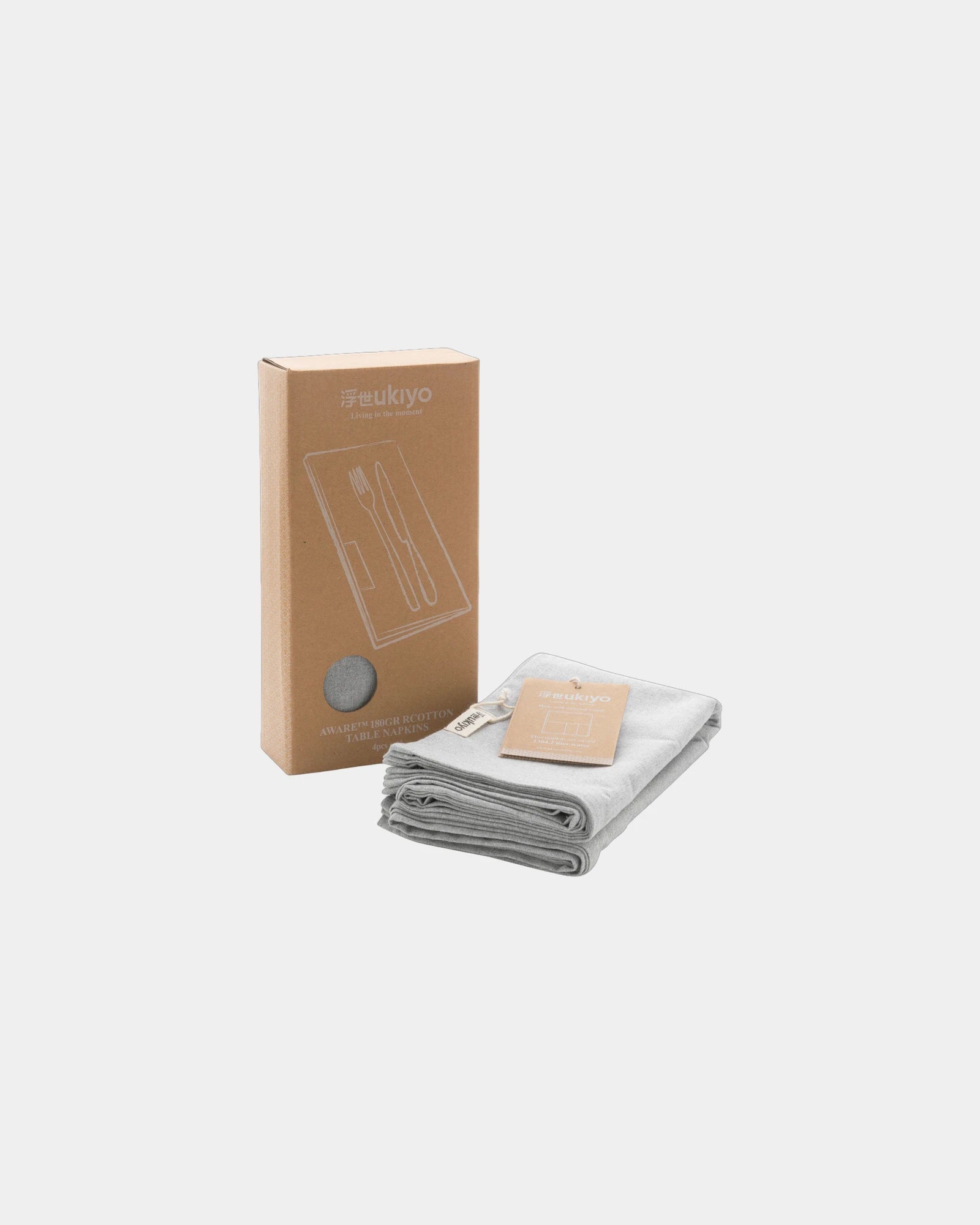 Conjunto guardanapos algodão Ukiyo para personalizar - 7