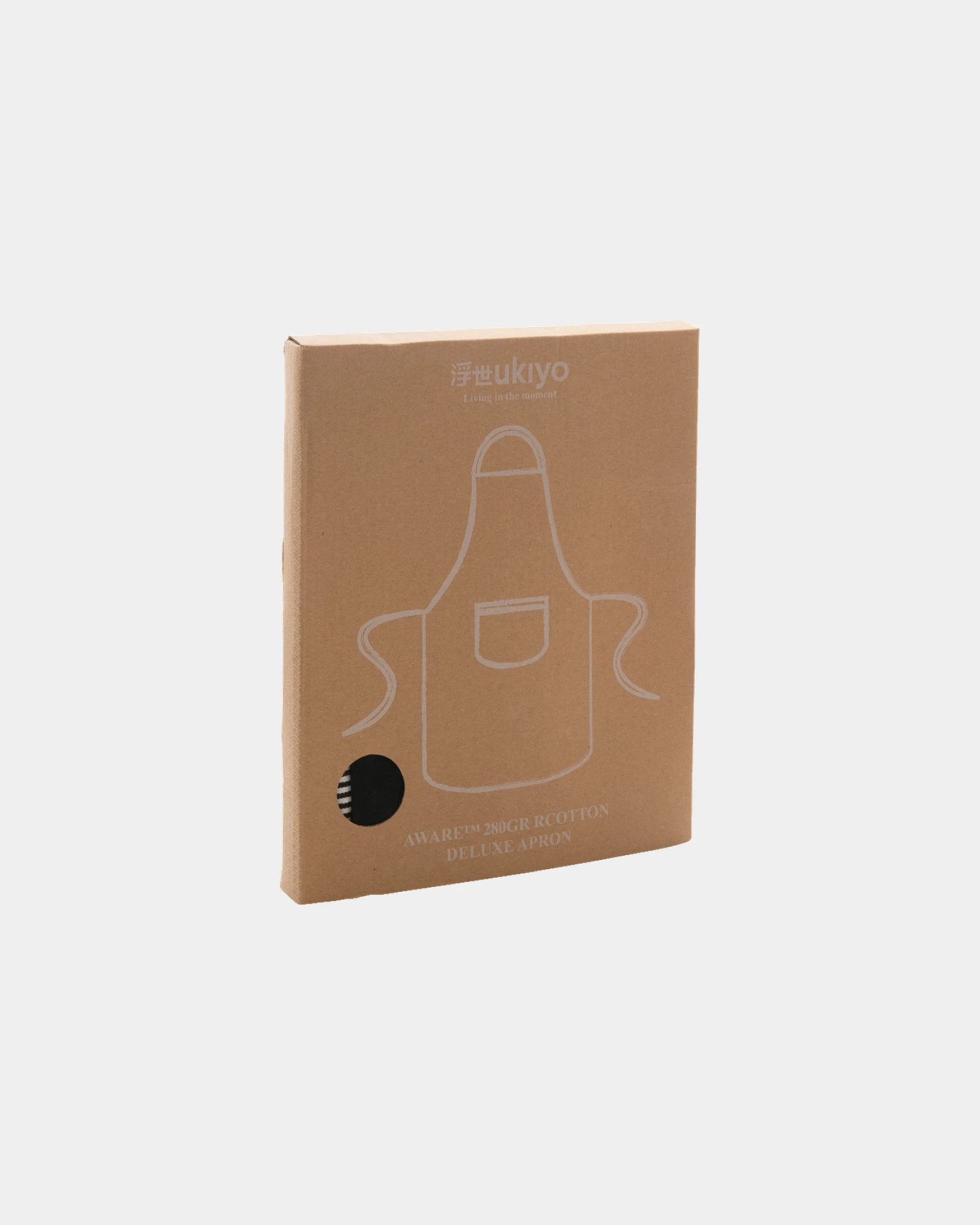 Tablier en coton recyclé Ukiyo 280gr à personnaliser
