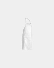 Tablier coton recyclé à personnaliser - Blanc