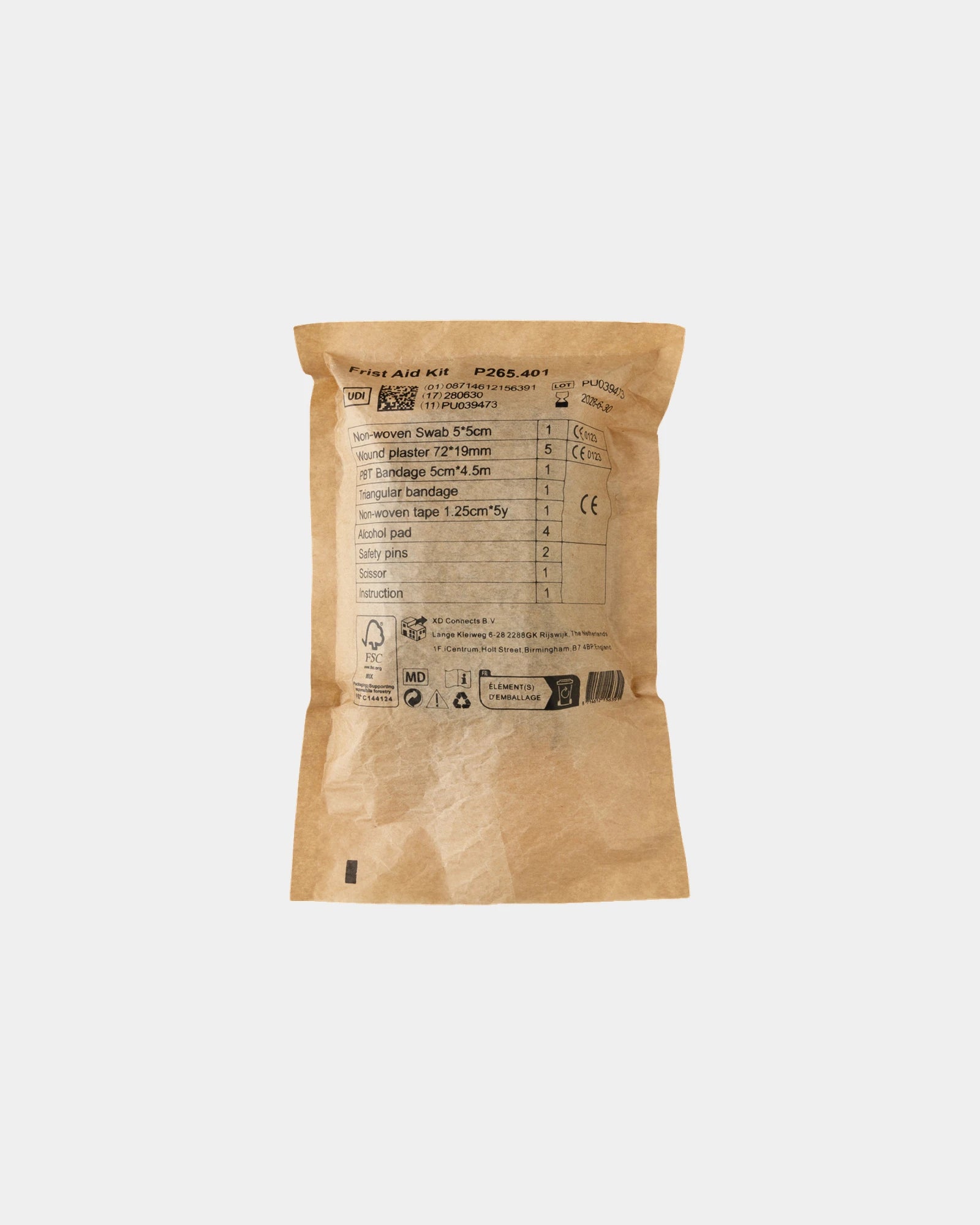 Trousse de premiers secours PU recyclé à personnaliser