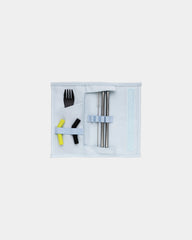 Set de 2 pailles inox et couverts à personnaliser - 9