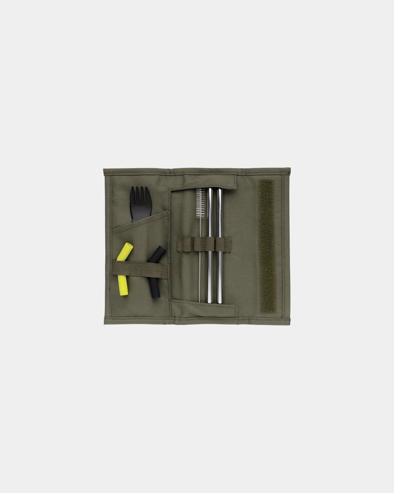 Set de 2 pailles inox et couverts à personnaliser - 16