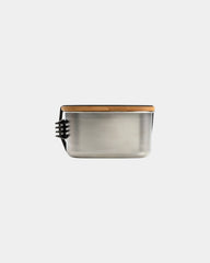 Boîte à lunch inox avec couvercle bambou 0,9L - 6