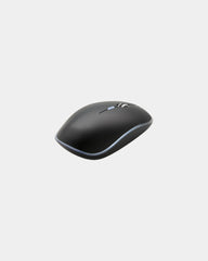 Souris sans fil lumineuse à personnaliser - Noir