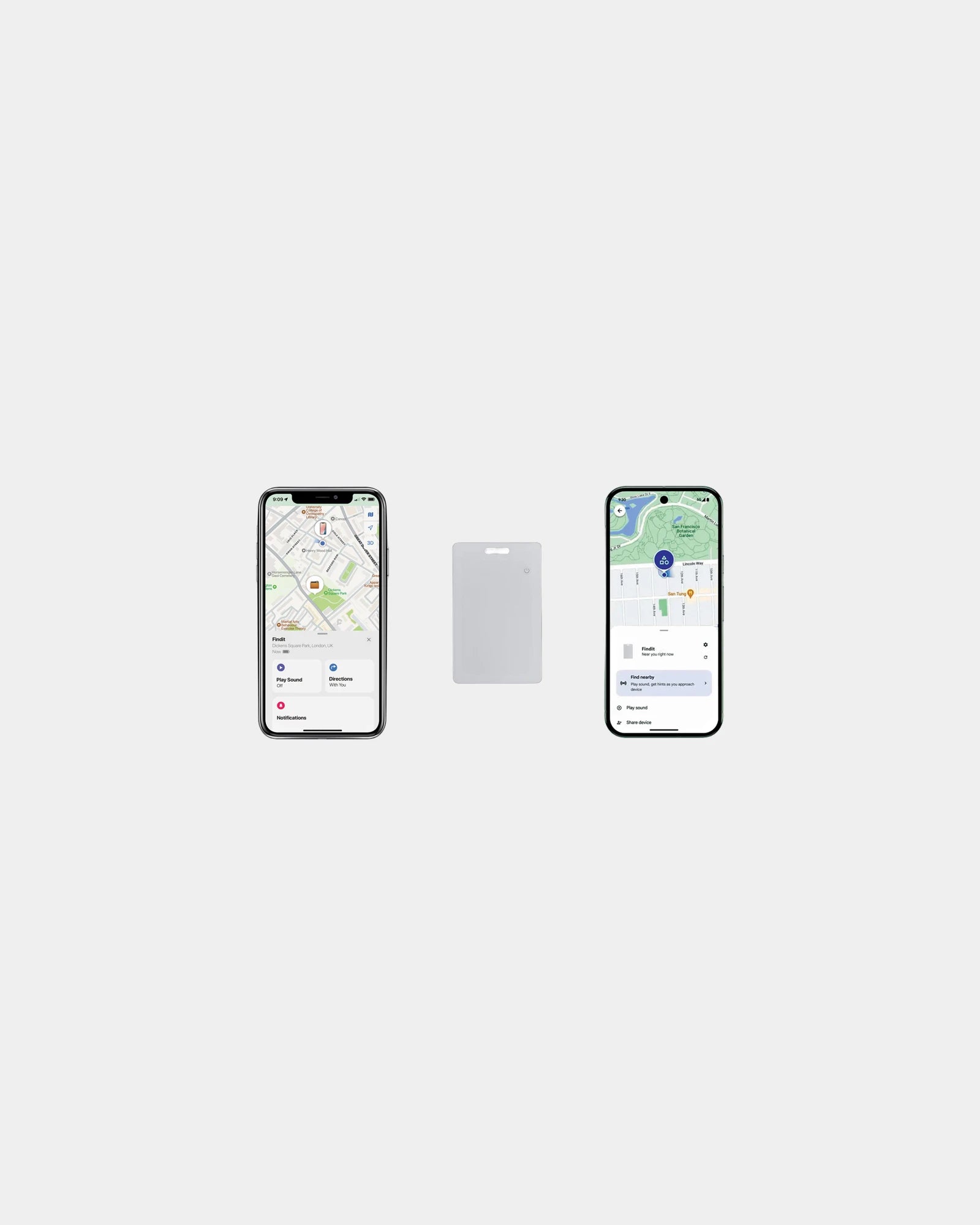 Carte de localisation en plastique à personnaliser - 2