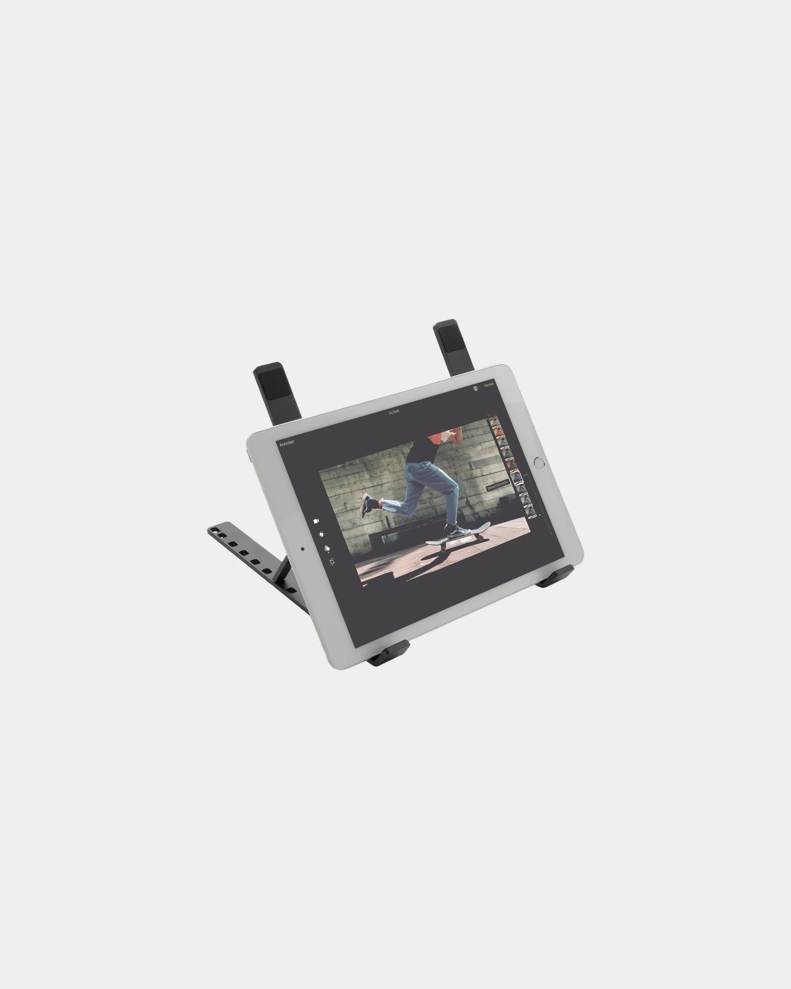 Support ordinateur/tablette en aluminium recyclé RCS Terra à personnaliser