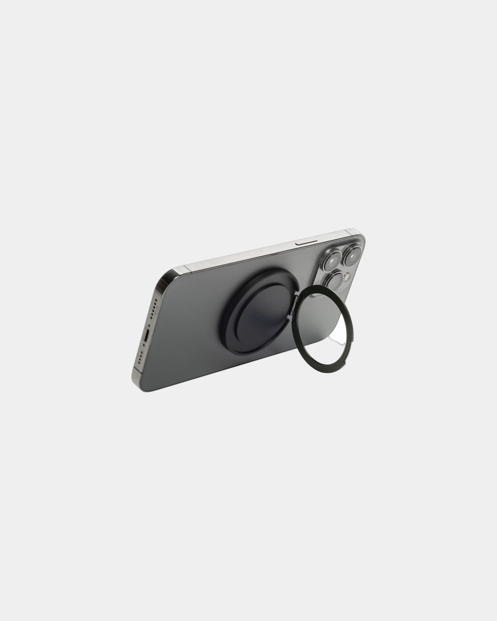 Porte téléphone recyclé à personnaliser - Gris