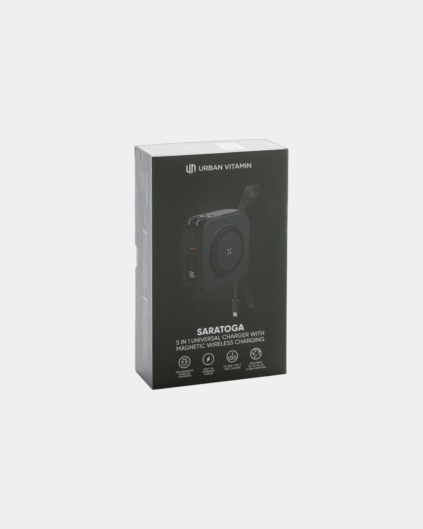 Chargeur universel 5 en 1 Urban Vitamin Saratoga à personnaliser - 7