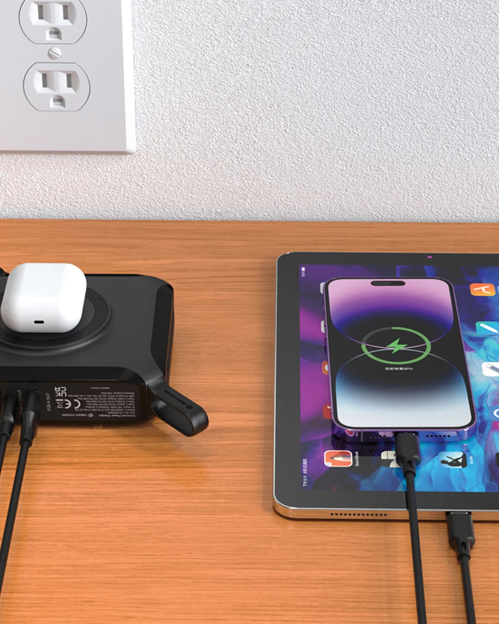 Chargeur 65W universel 5 en 1 Urban Vitamin Oxnard à personnaliser - 5