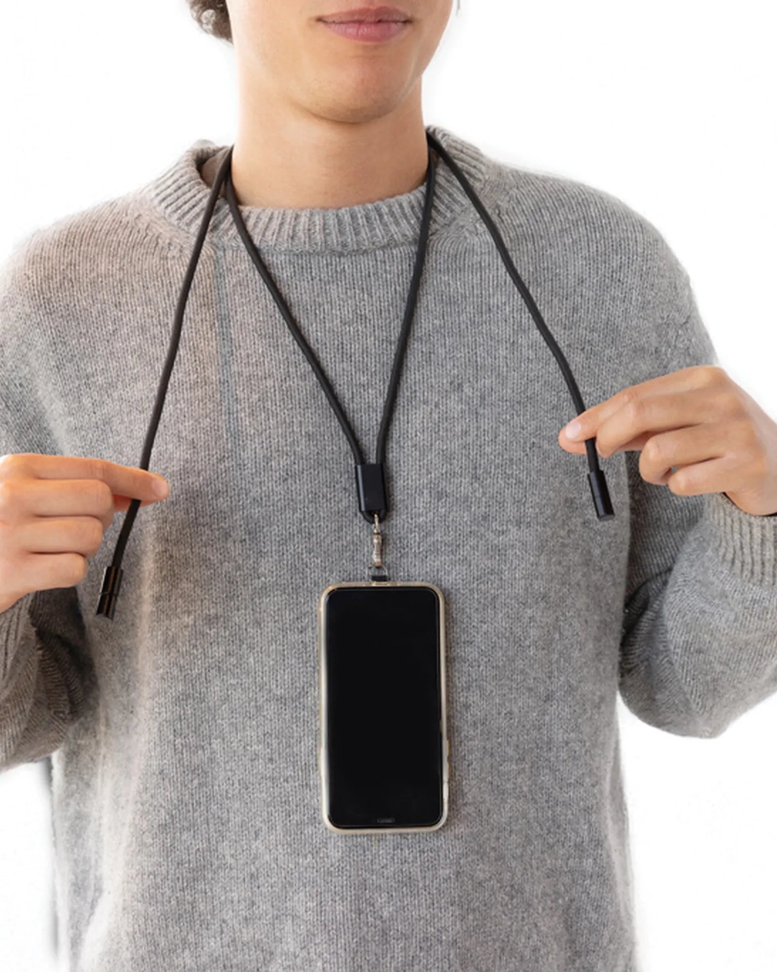 Cordon téléphone rPET 160 cm à personnaliser - 8
