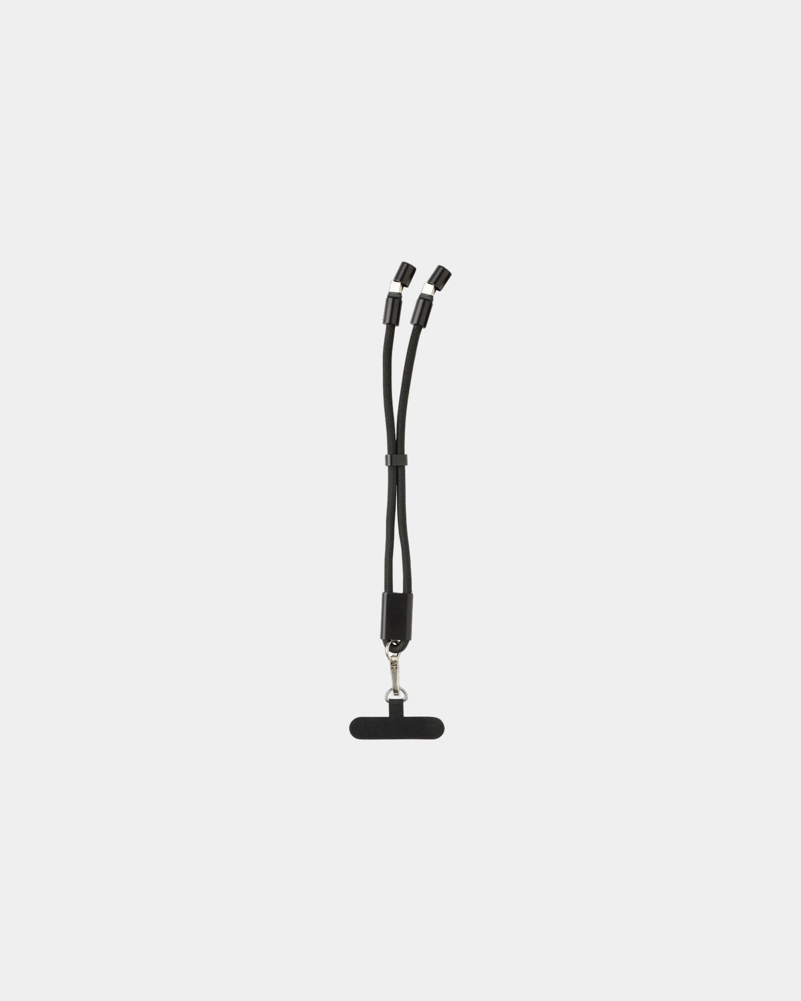 Bracelet téléphone rPET 60W à personnaliser - Noir