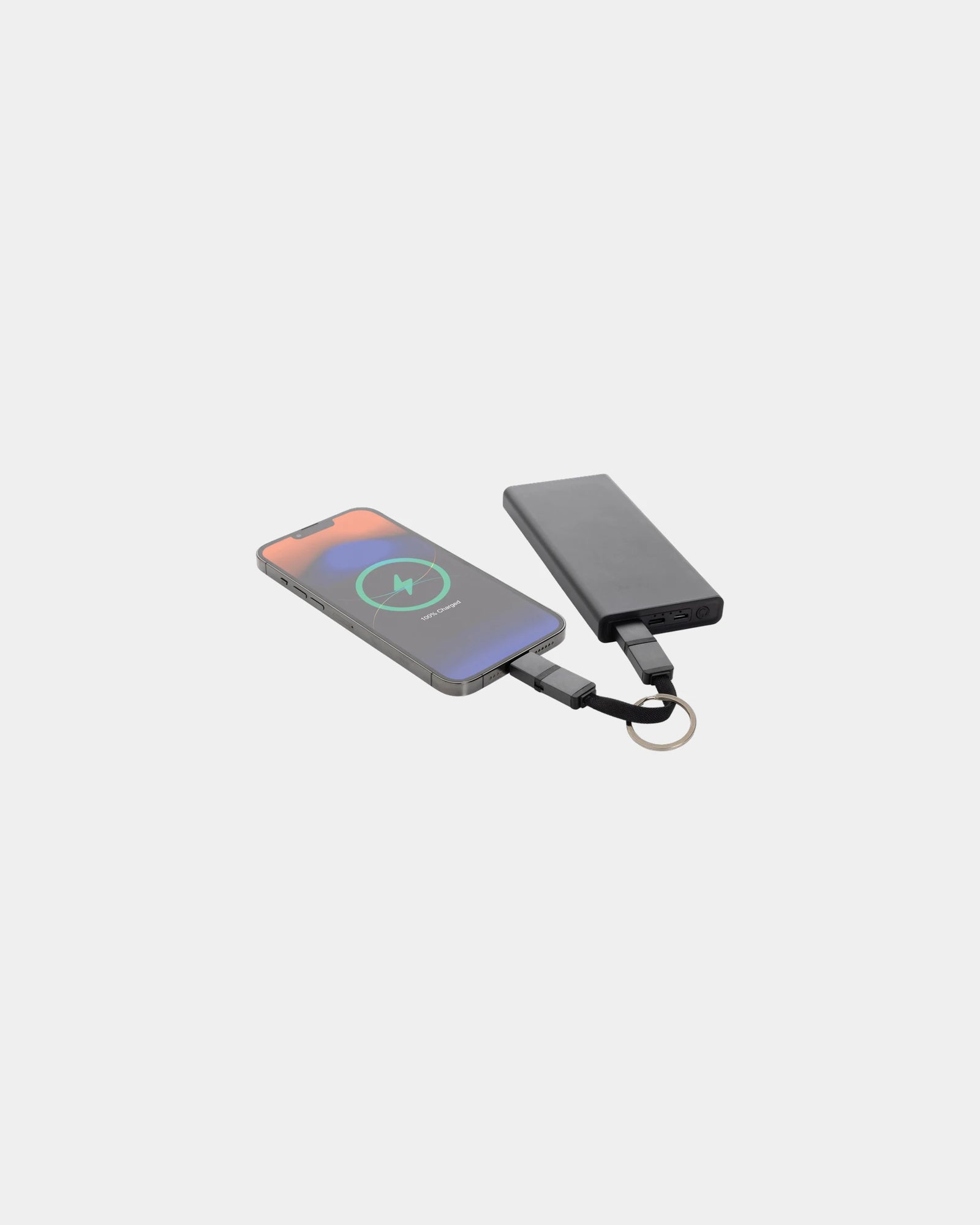 Câble de charge rapide 4 en 1 aluminium recyclé à personnaliser - 3