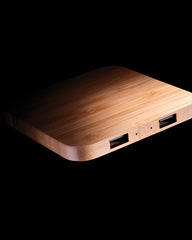Chargeur sans fil 10W bambou FSC® à personnaliser - 6
