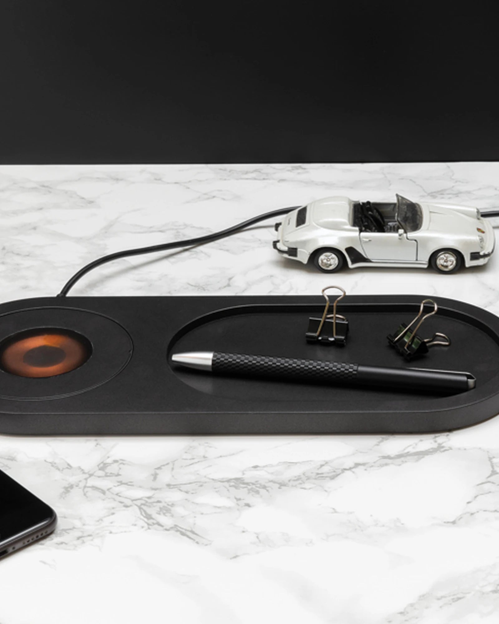 Vide poche avec chargeur induction 10W à personnaliser - 6