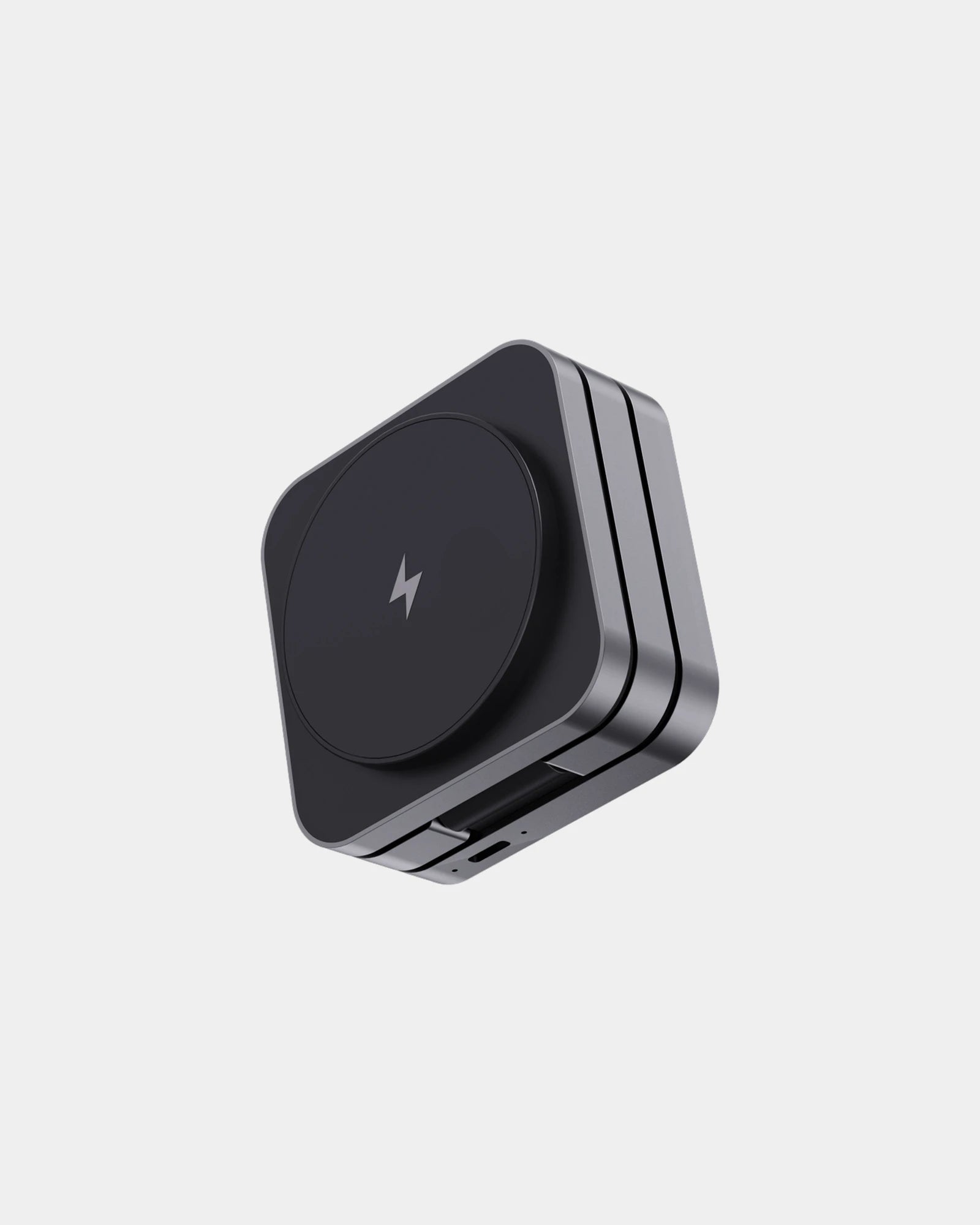 Chargeur 15W pliable aluminium recyclé à personnaliser - 5
