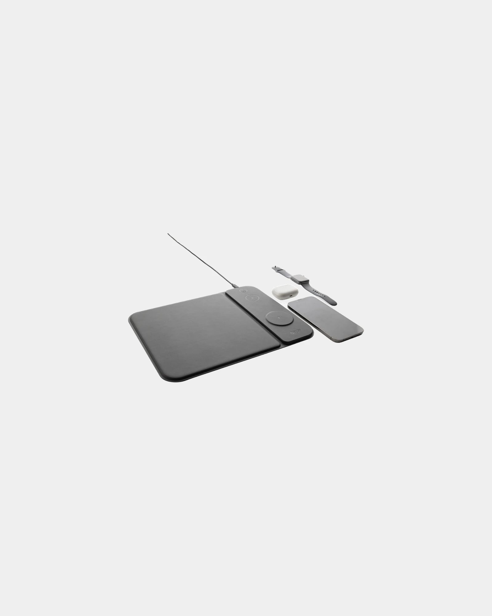 Tapis de souris PU recyclé 15W à personnaliser