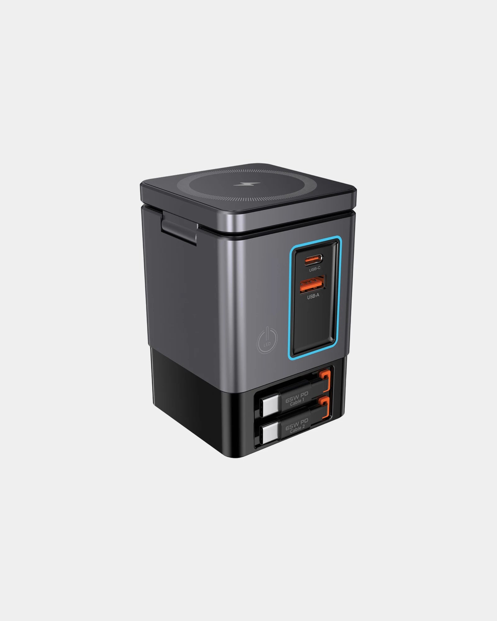 Chargeur 105W rPC Urban Vitamin Sacramento à personnaliser - Gris