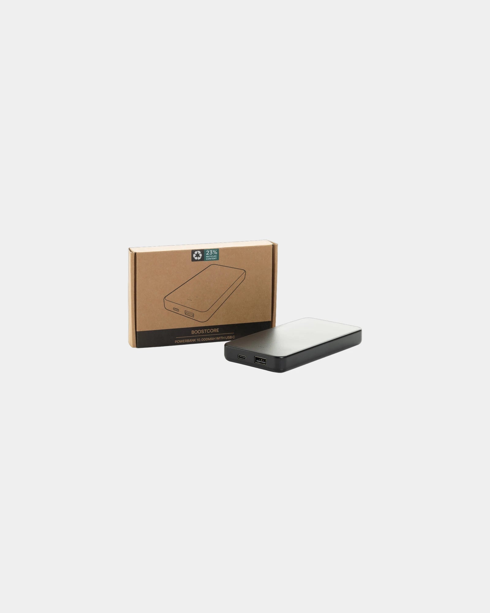 Powerbank 10.000mAh ABS recyclé à personnaliser - 1