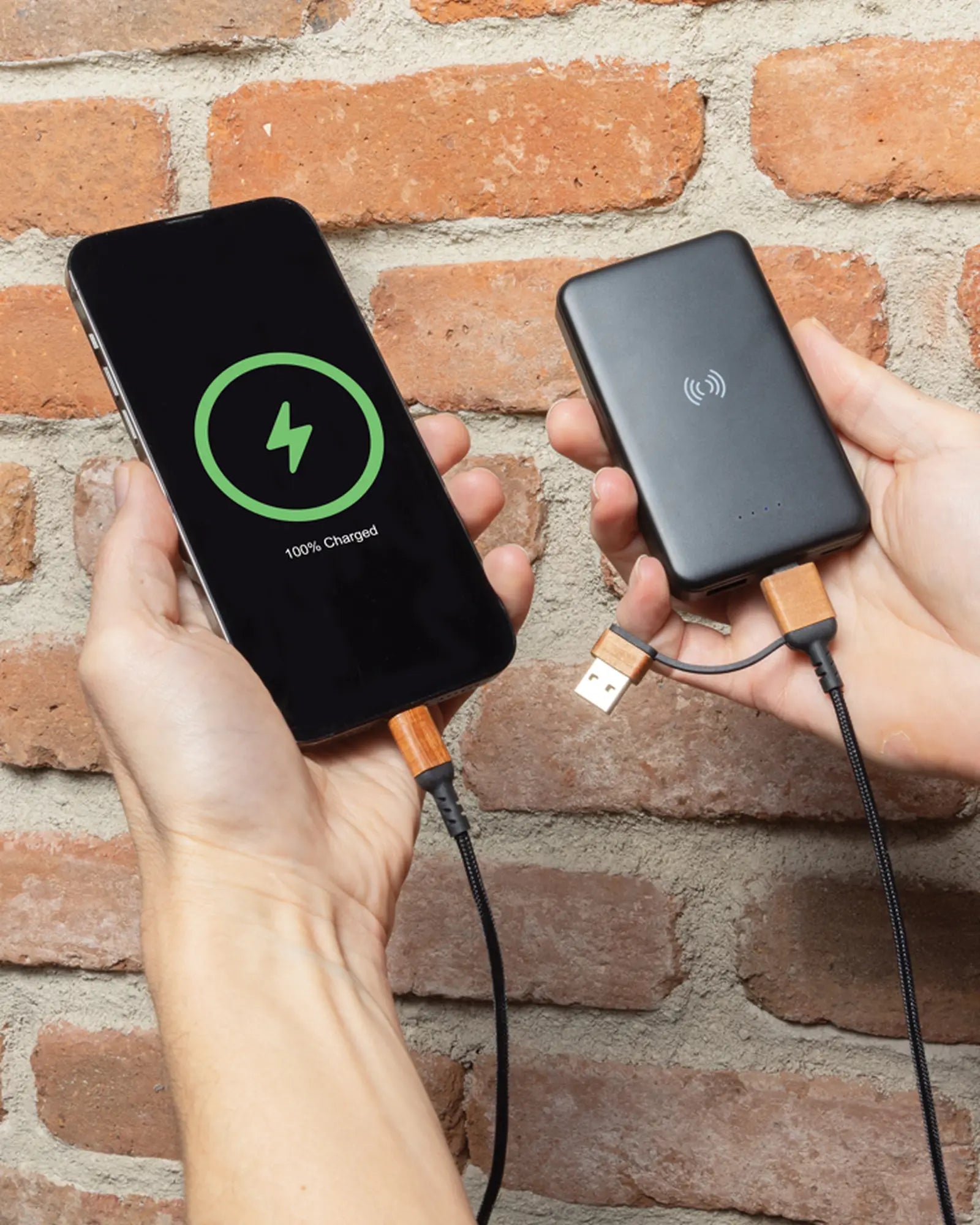 Powerbank 5000mAh recyclé à personnaliser - 6