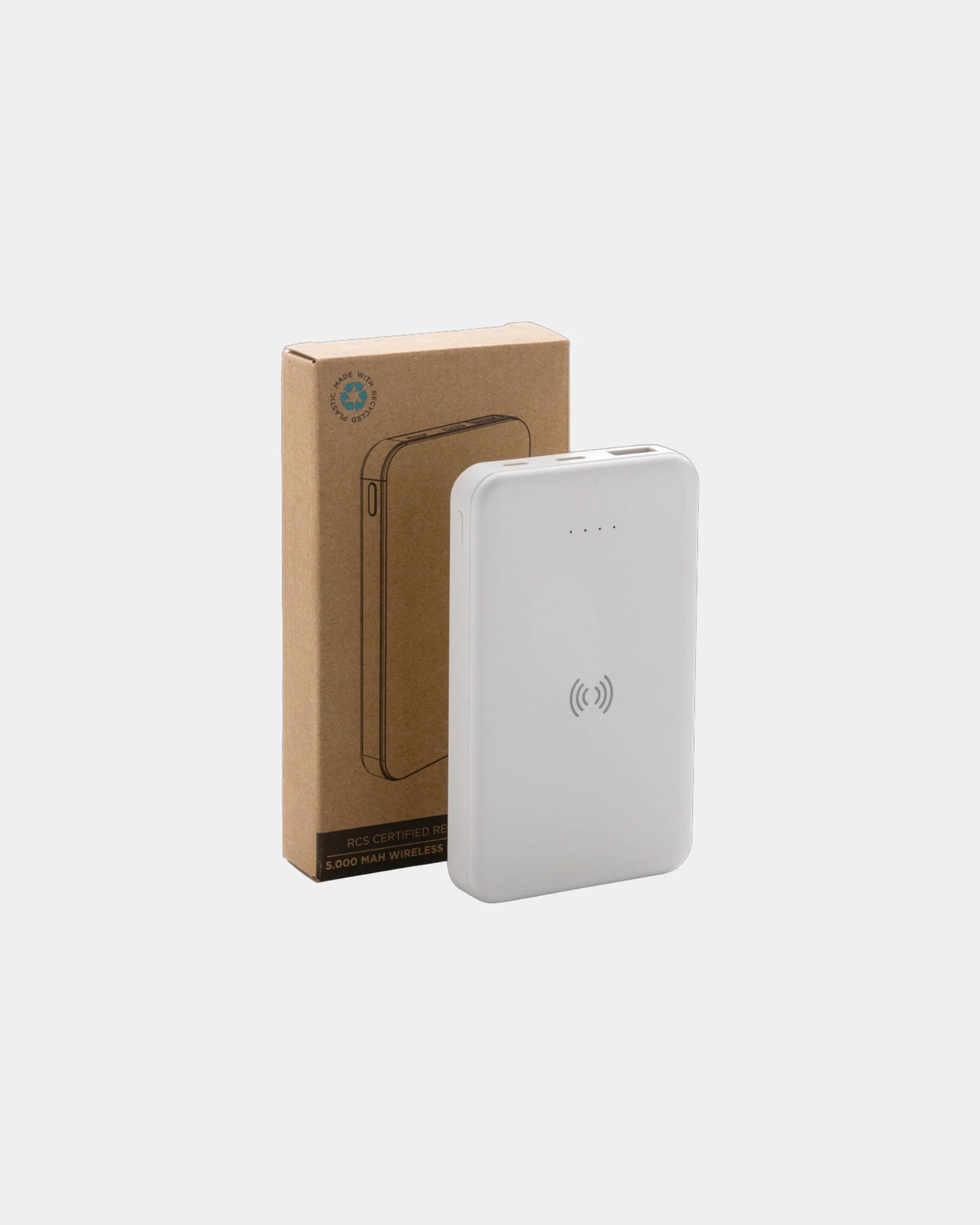 Powerbank 5000mAh recyclé à personnaliser - 12