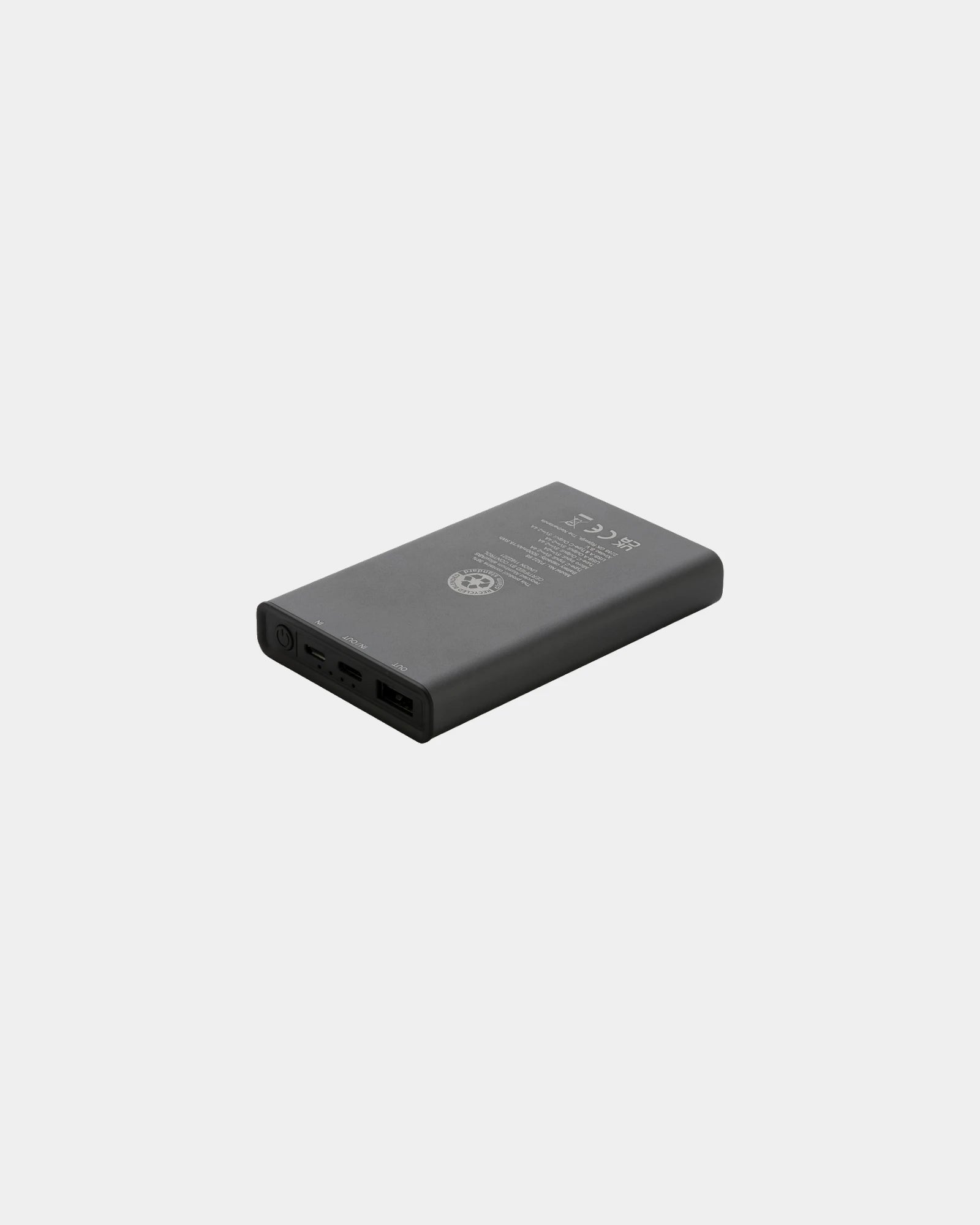 Powerbank aluminium recyclé 5000 mAh à personnaliser