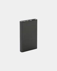Powerbank aluminium recyclé 5000 mAh à personnaliser - Gris