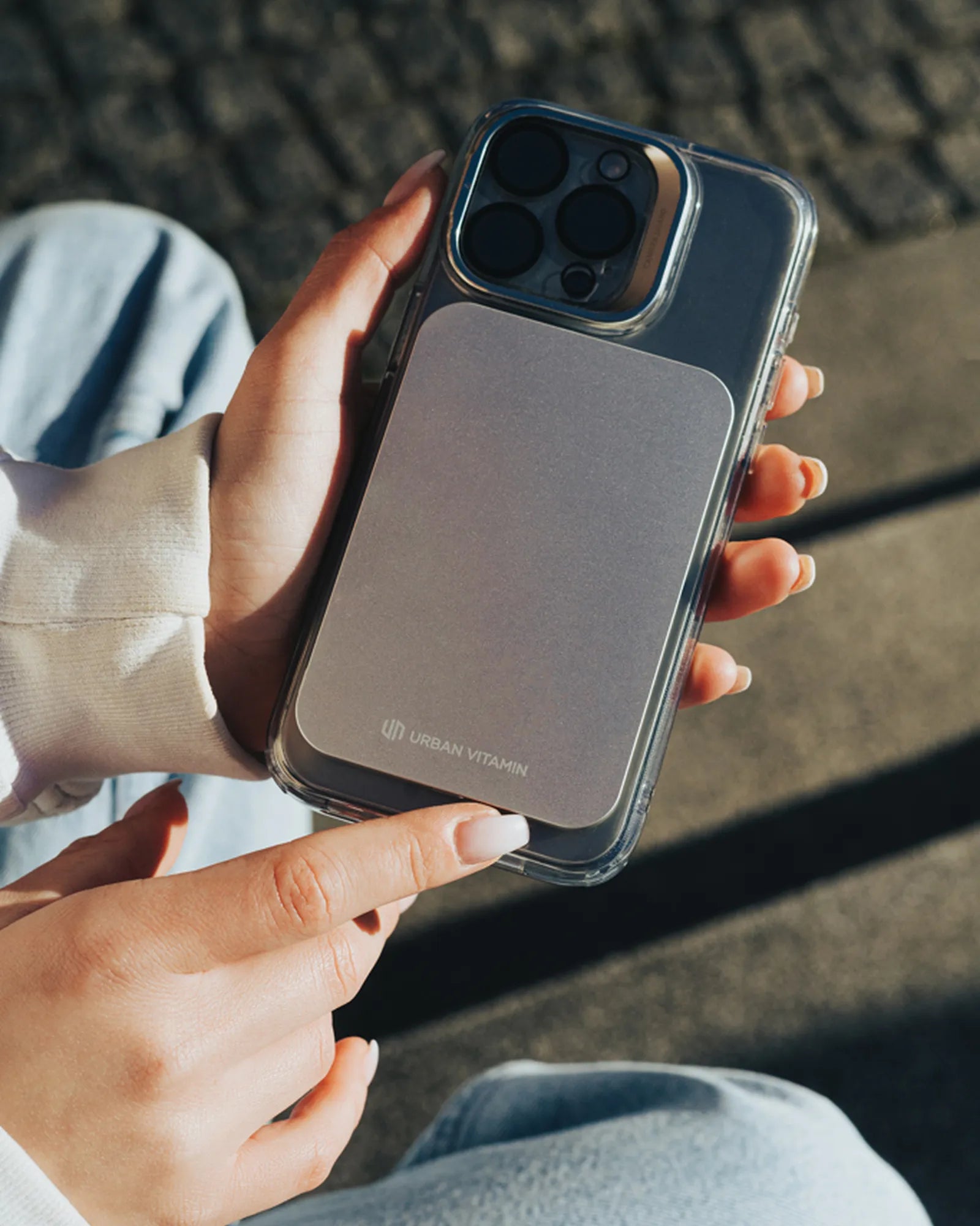 Powerbank 3000mAh aluminium recyclé Urban Vitamin à personnaliser - 15