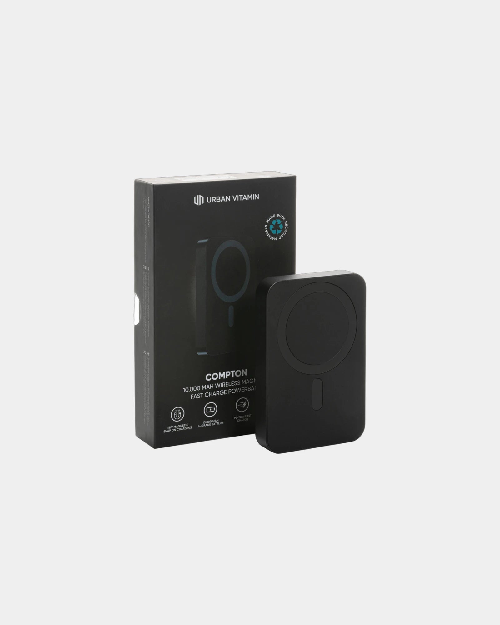 Powerbank aluminium recyclé Urban Vitamin Compton à personnaliser - 5