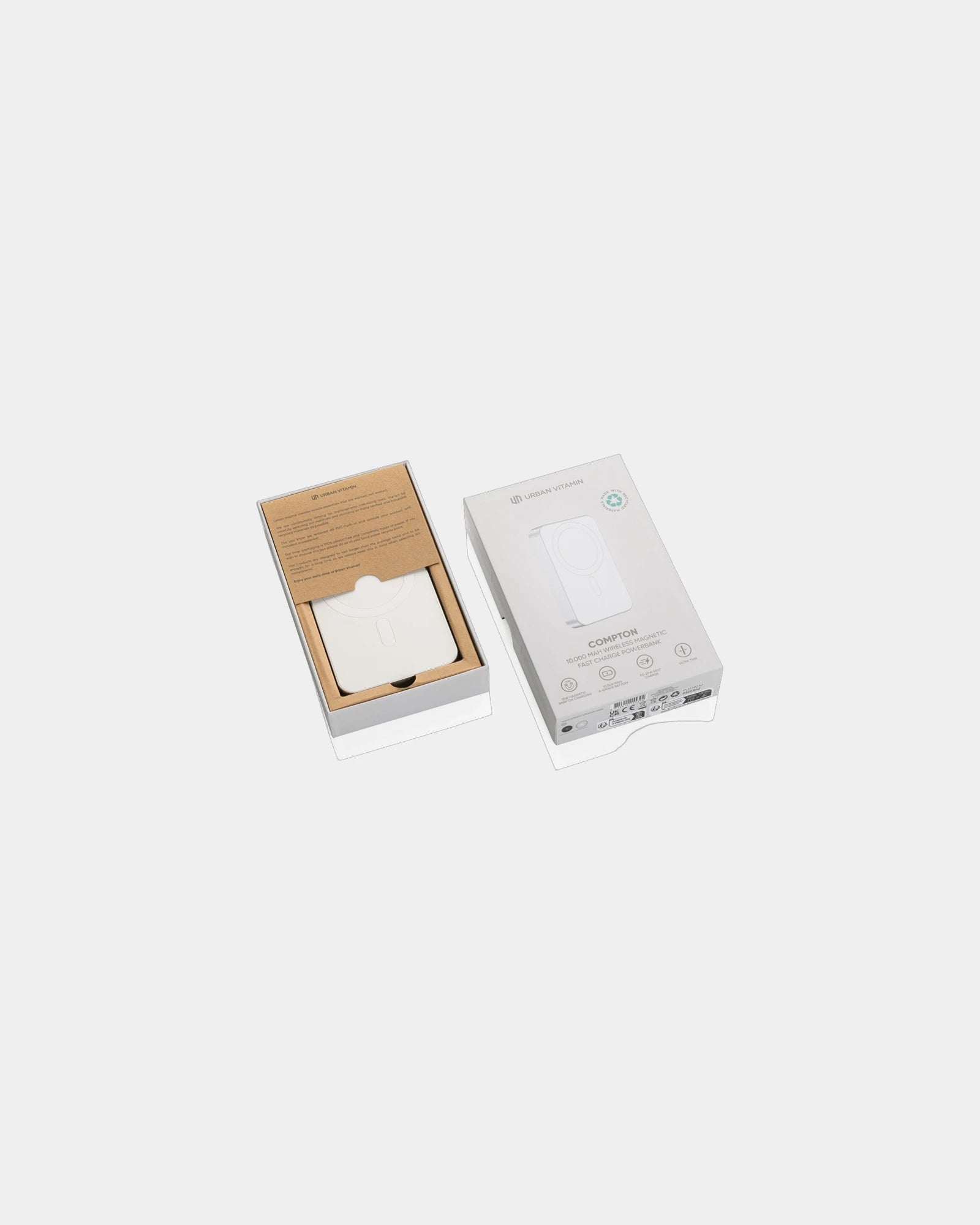 Powerbank aluminium recyclé Urban Vitamin Compton à personnaliser - 11