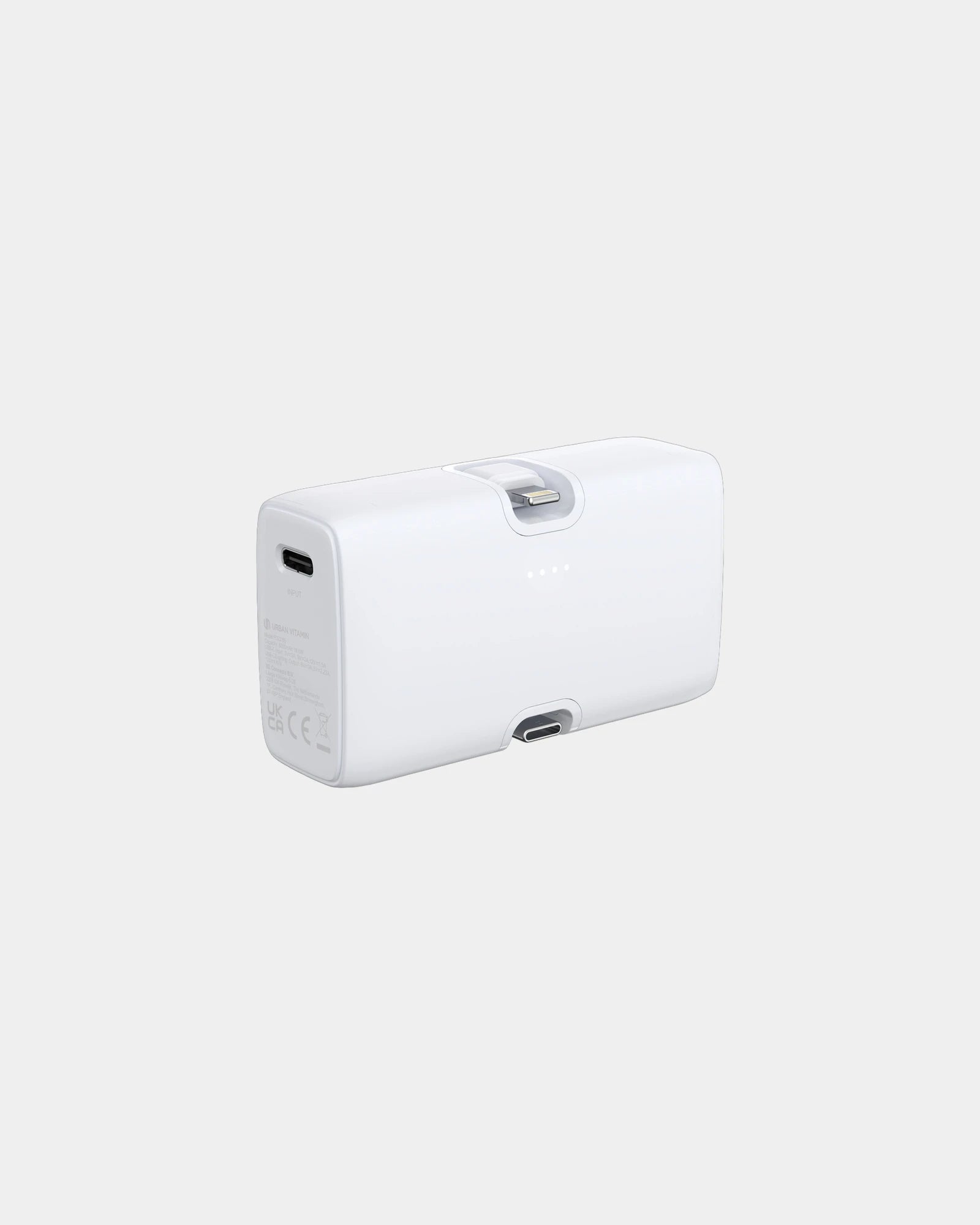 Powerbank 20W PD Urban Vitamin à personnaliser - Blanc