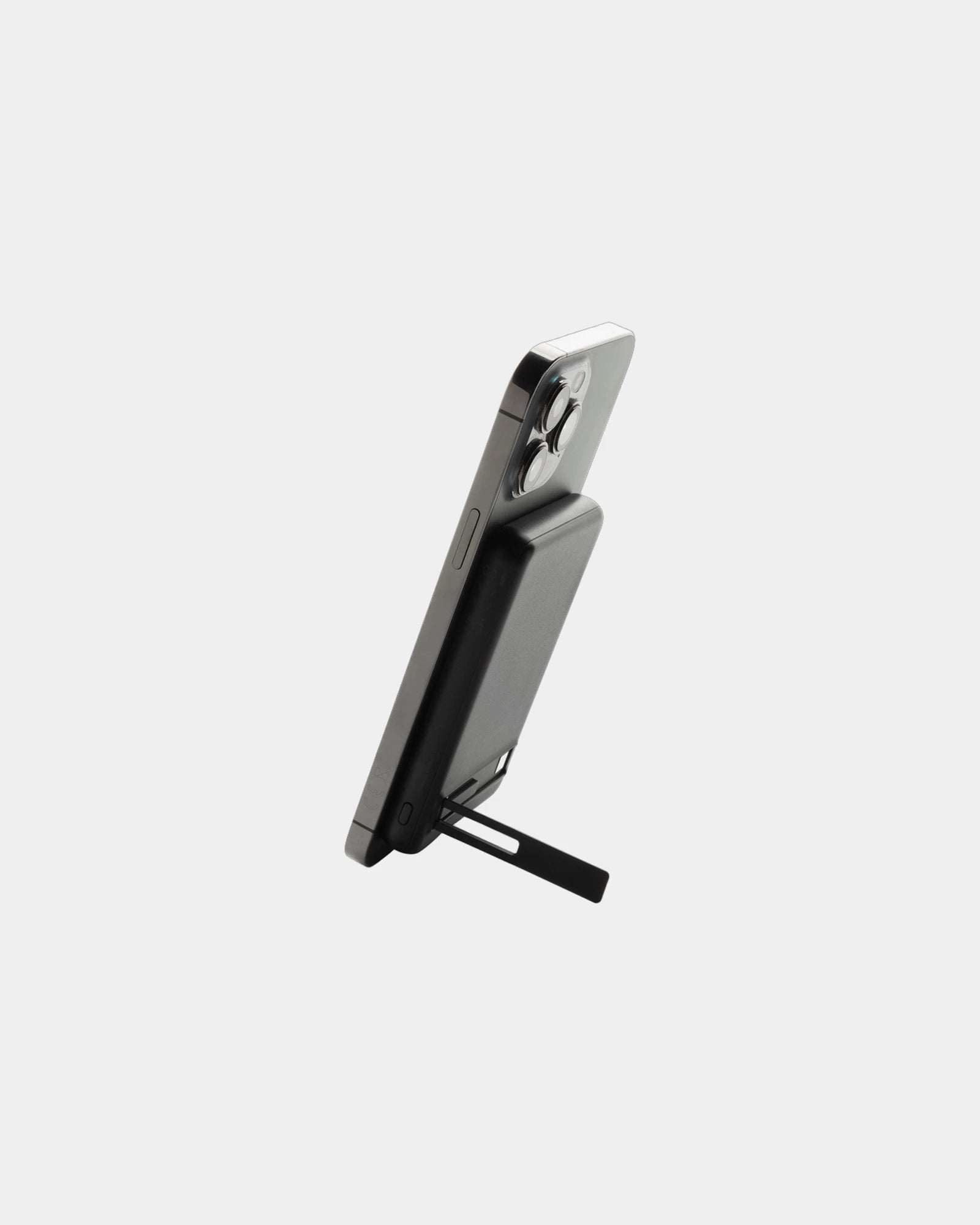 Powerbank 5000mAh bambou et ABS recyclé à personnaliser - 4