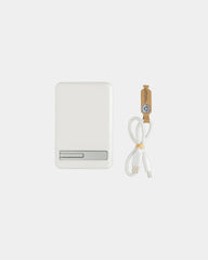 Powerbank 5000mAh bambou et ABS recyclé à personnaliser - 15